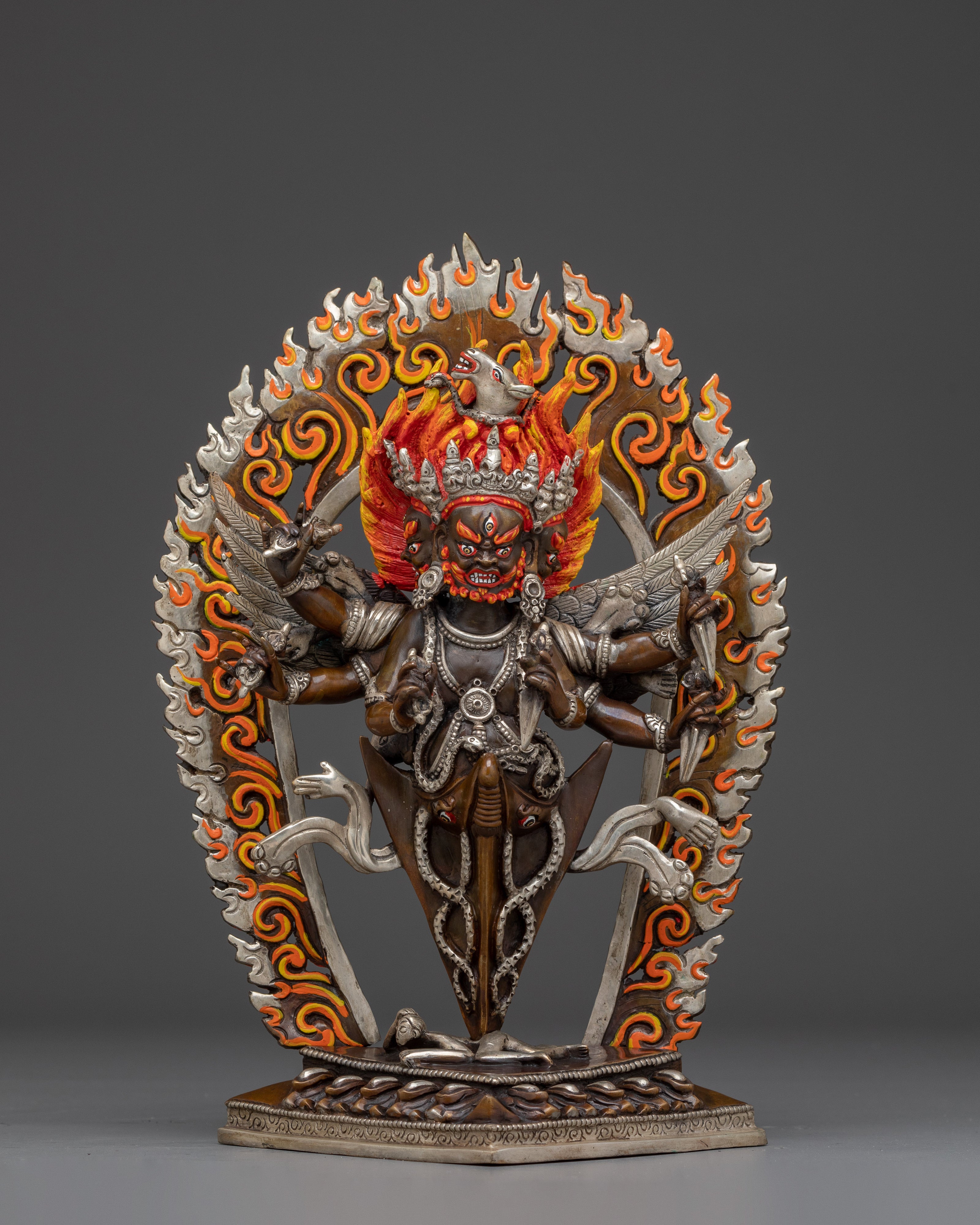 Vajrakilaya Statue: Wrathful Vajrasattva Manifestation