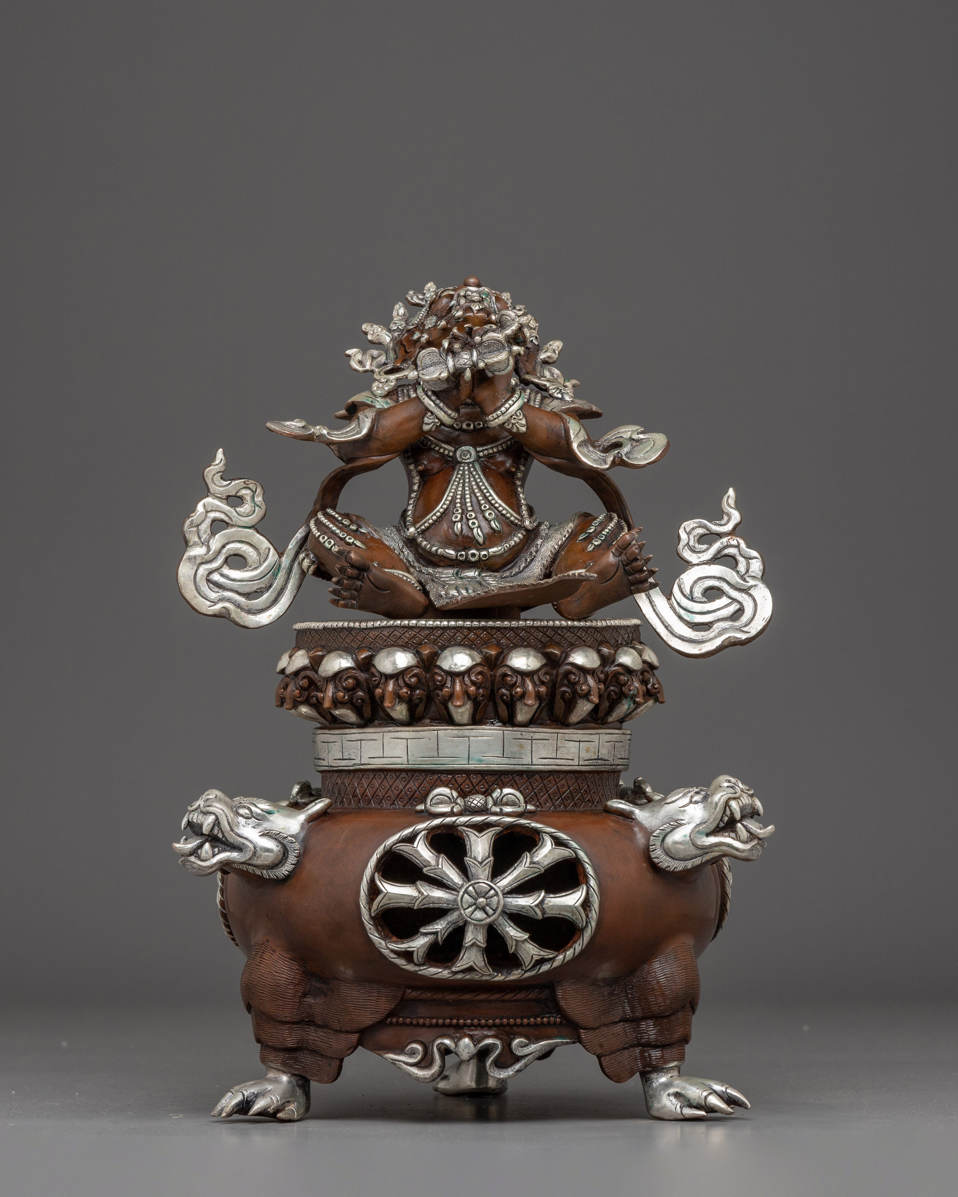 Copper Vajradhaka Statue: Embodiment of Purification