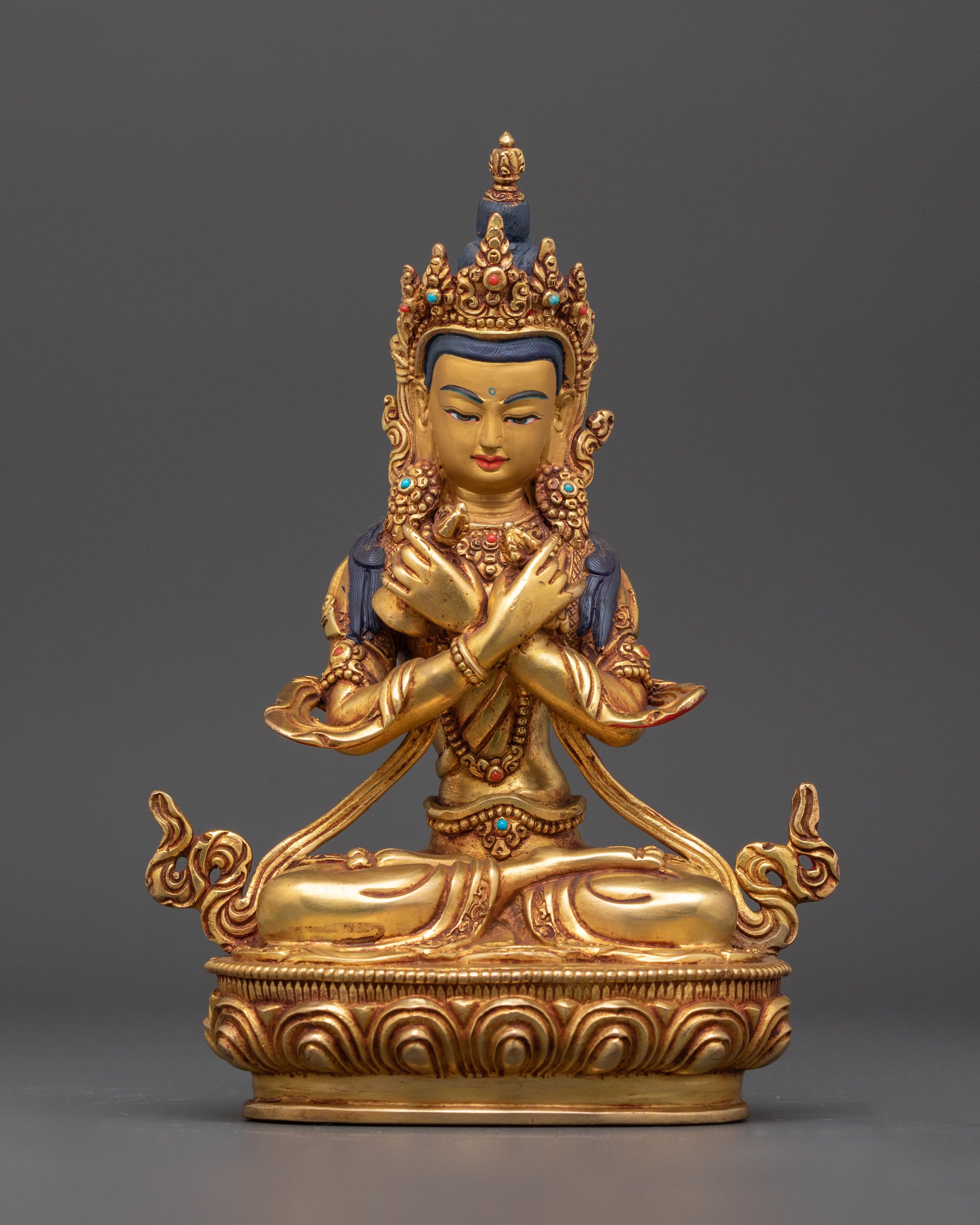 24k-gold-gilded-vajradhara