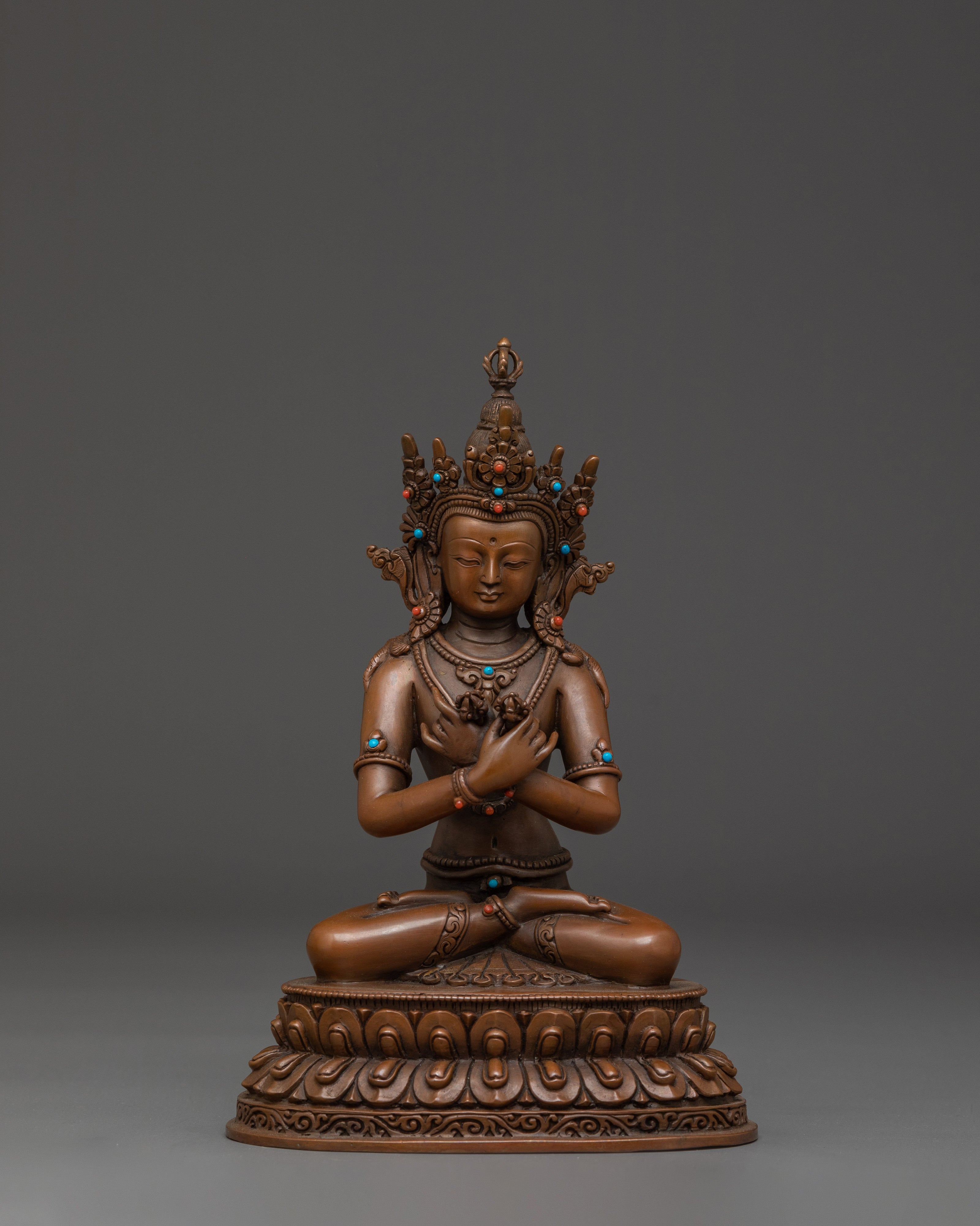 oxidized-vajradhara-statue