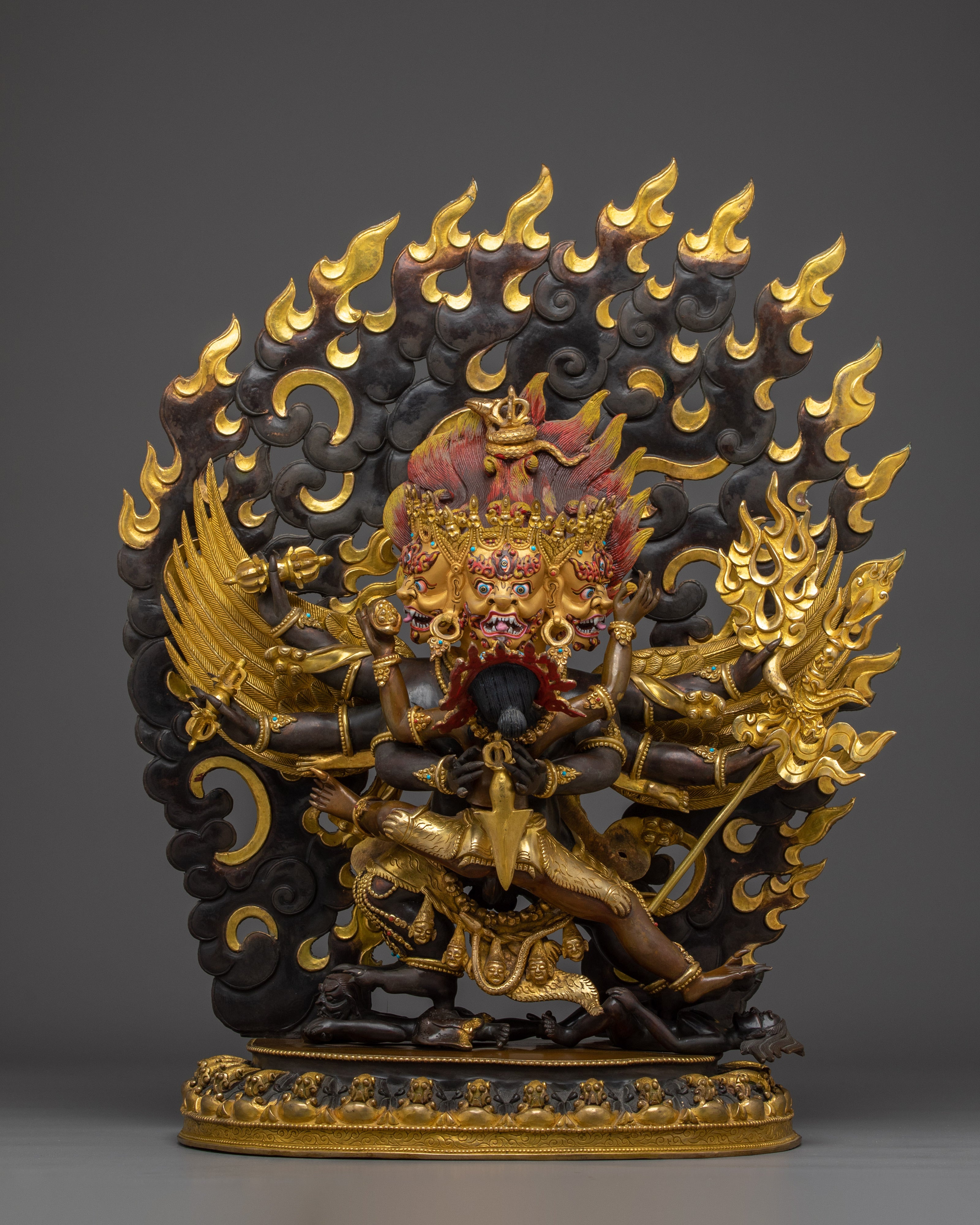 Wrathful Vajrakilaya Statue