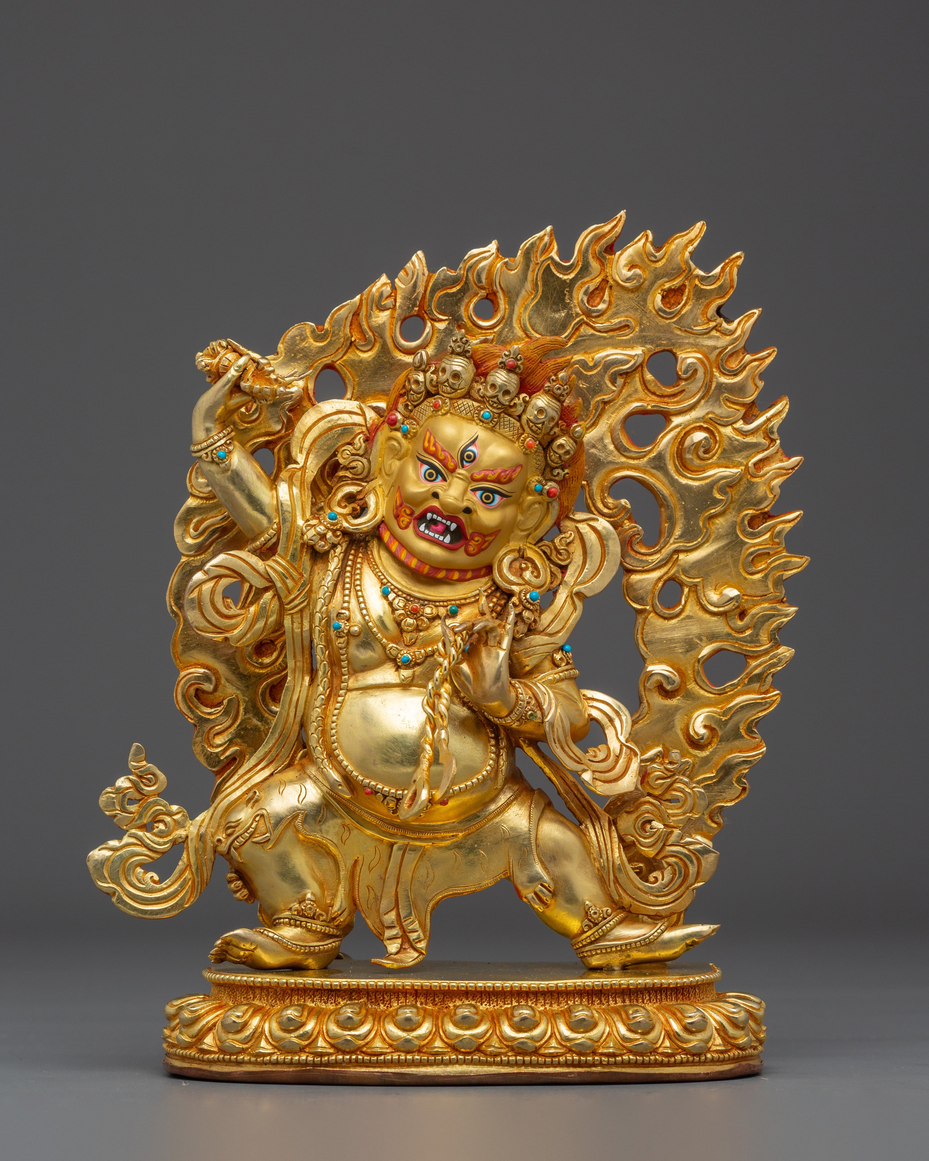 Vajrapani Art, Wrathful Protector And Thunderbolt Holder