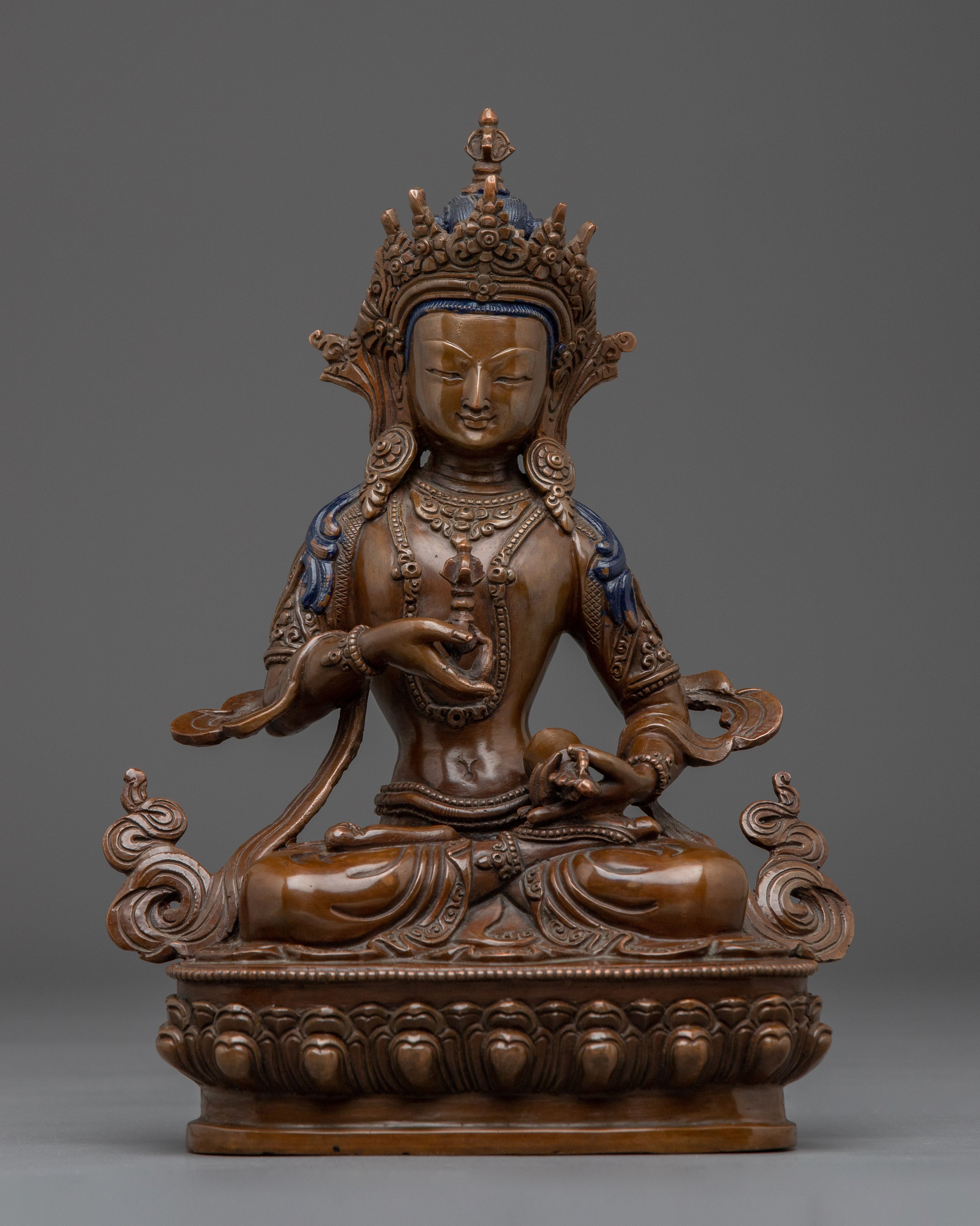 Oxidized Dorje Sempa Statue | Vajrasattva