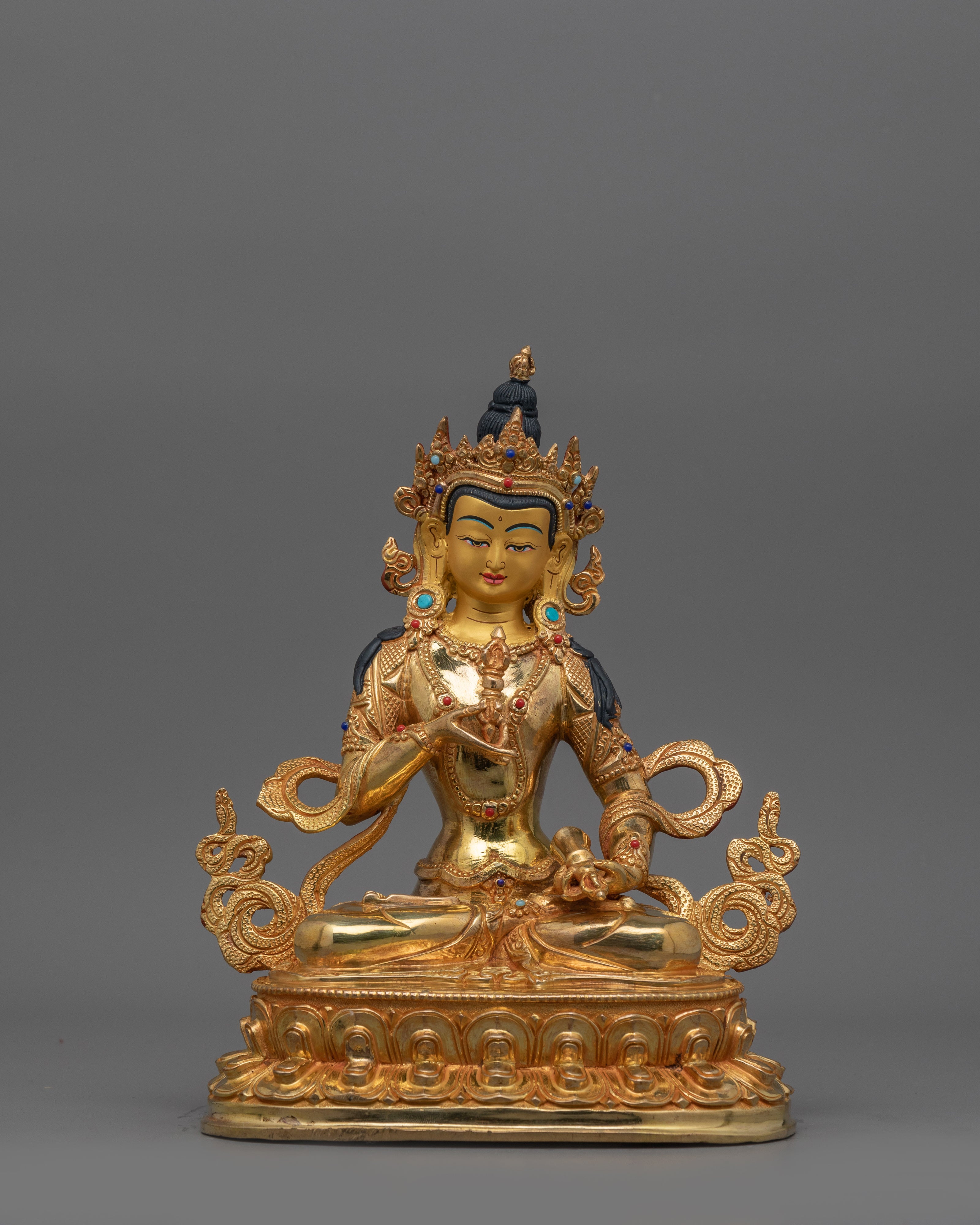 Tibetan Vajrasattva Copper Sculpture