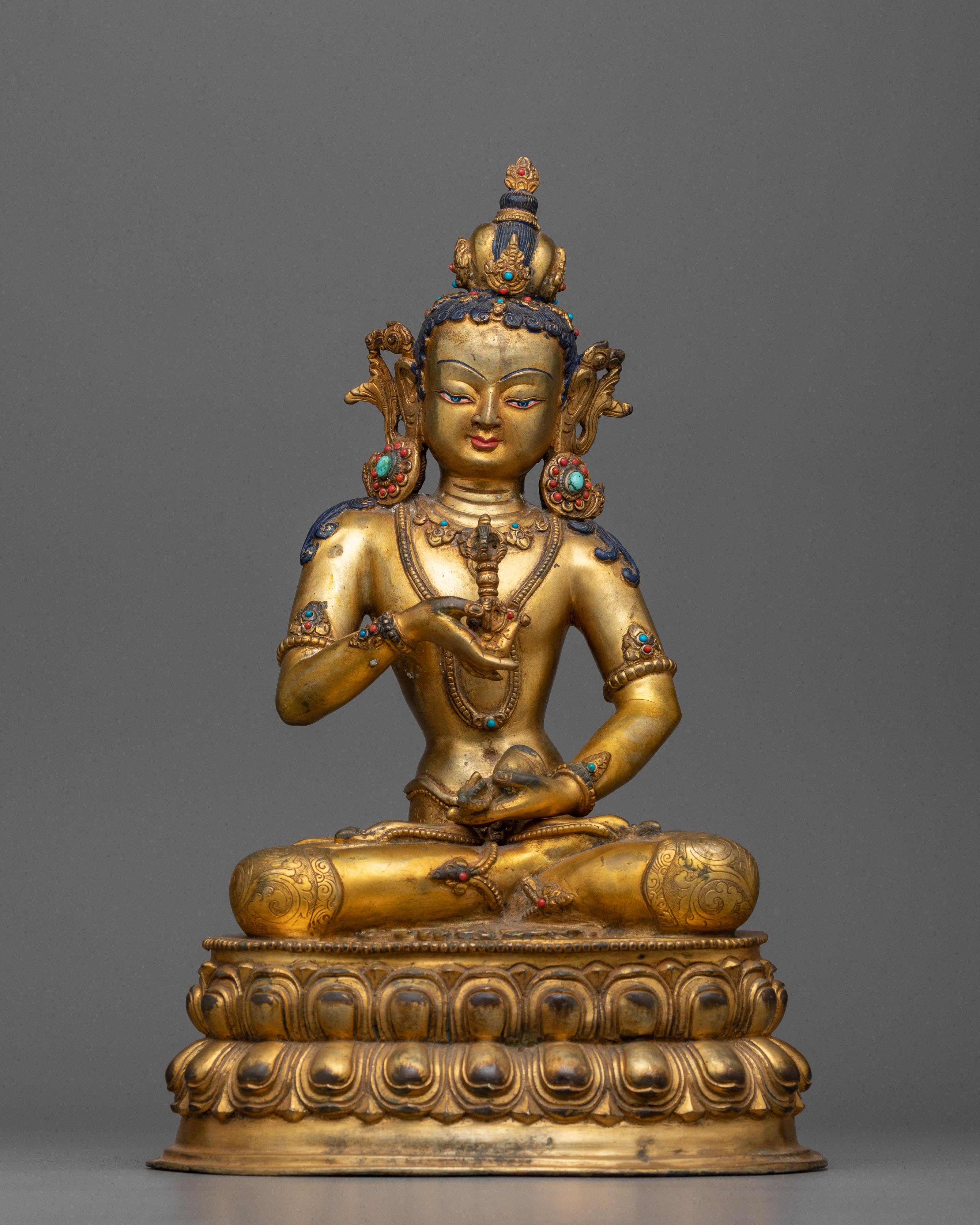 antique vajrasattva statue