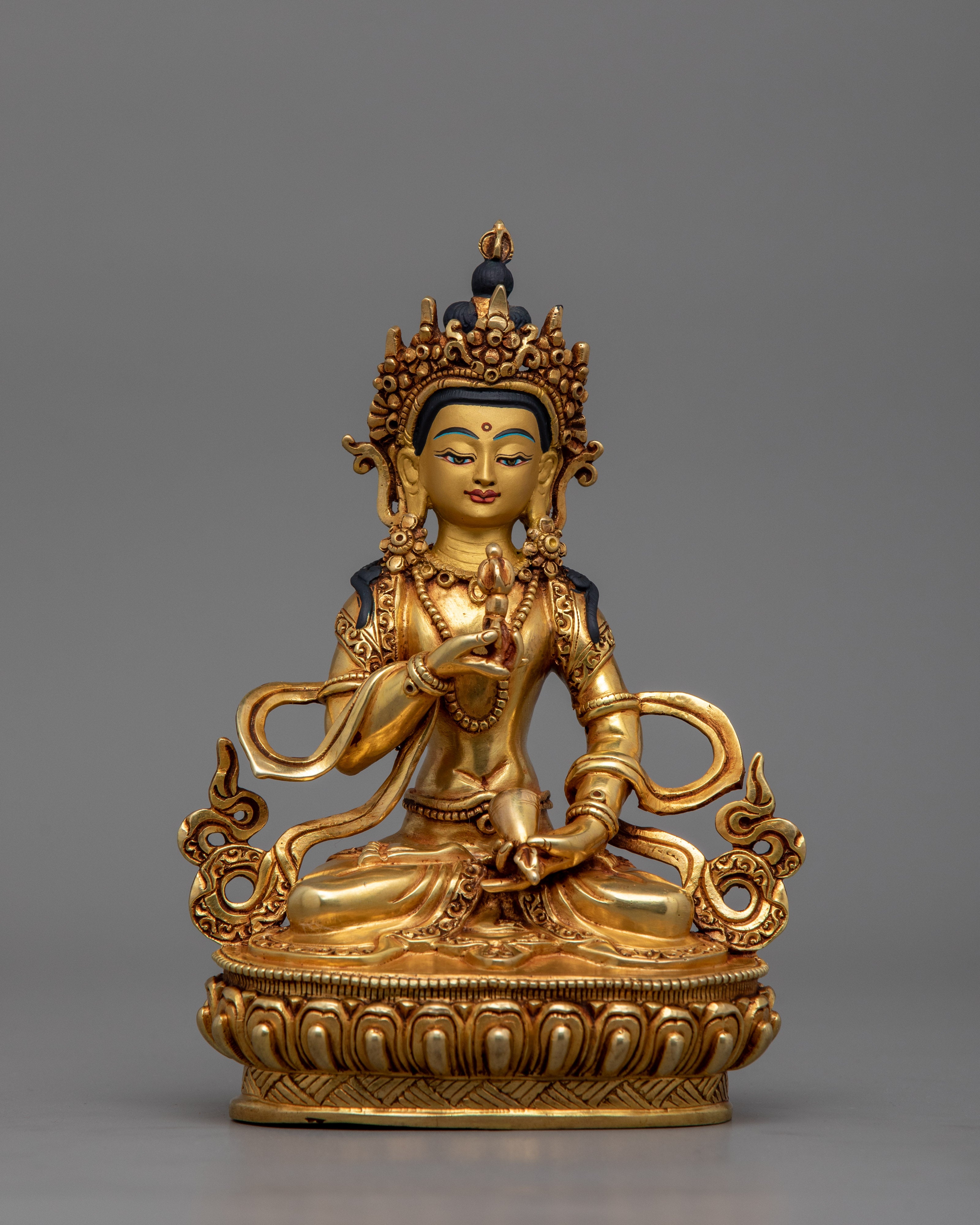 Handcrafted Tibetan Dorje Sempa Deity Figurine