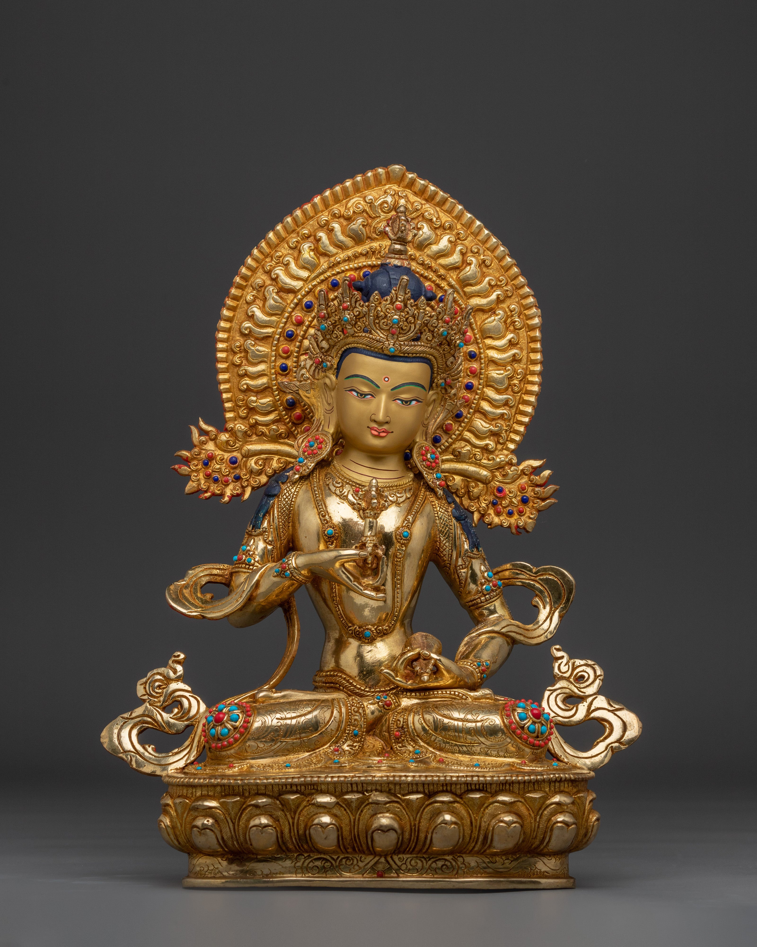 Artwork of Himalayan Deity Vajrasattva