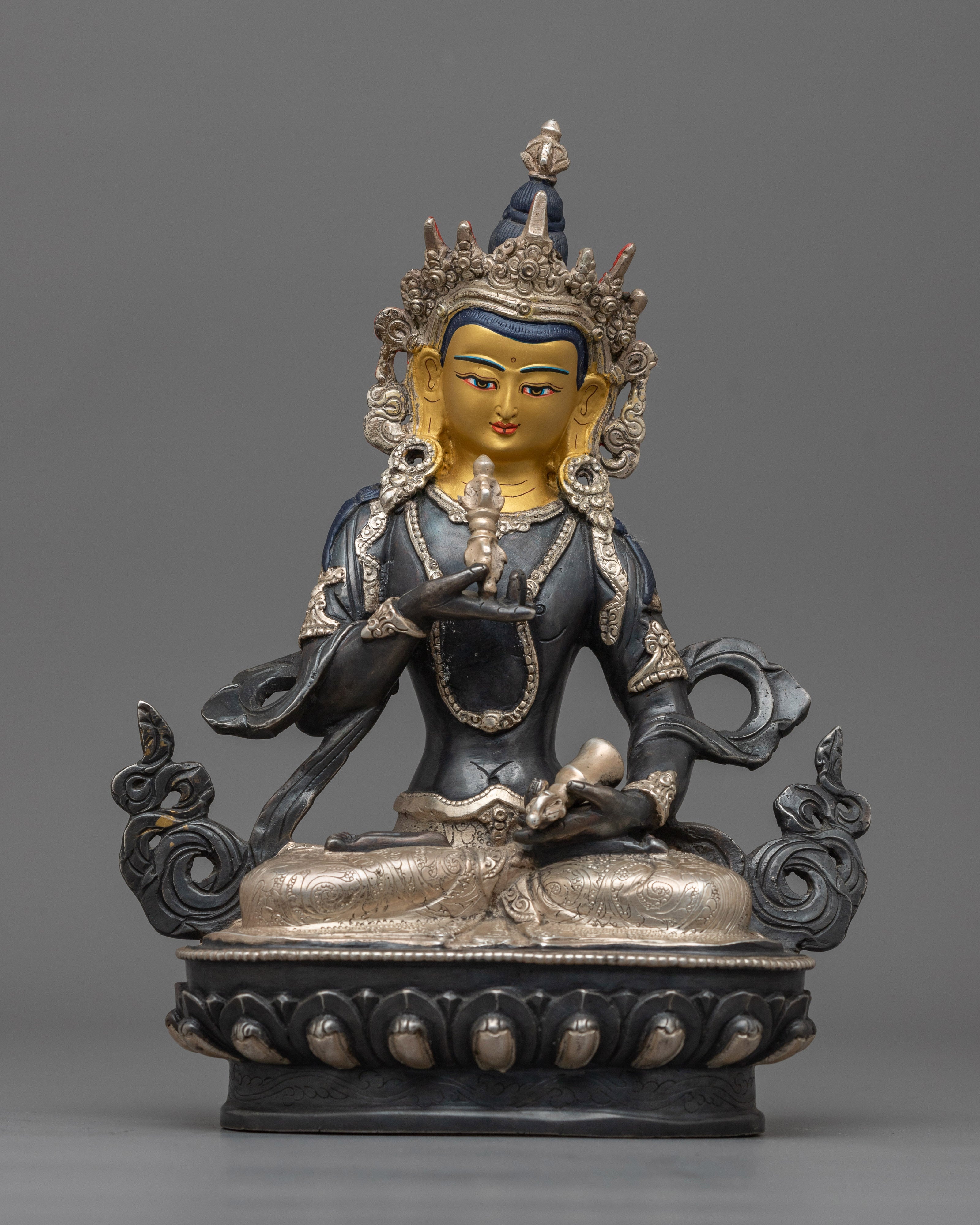 vajrasattva-bodhisattva sculpture from nepal