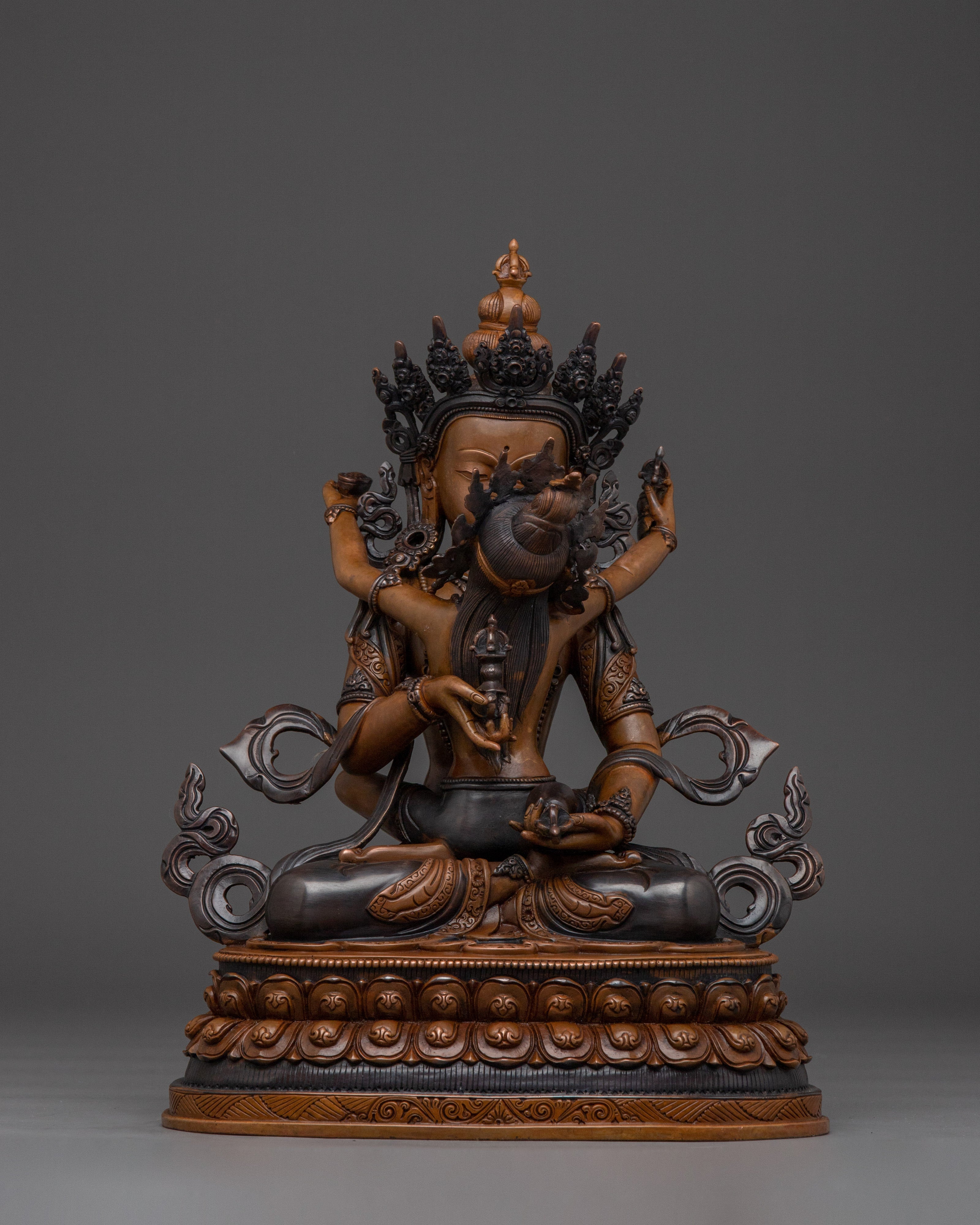 Vajrasattva and Vajravarahi Statue
