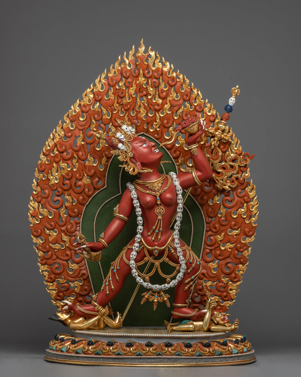Copper Statue of Vajrayogini: The Queen Dakini