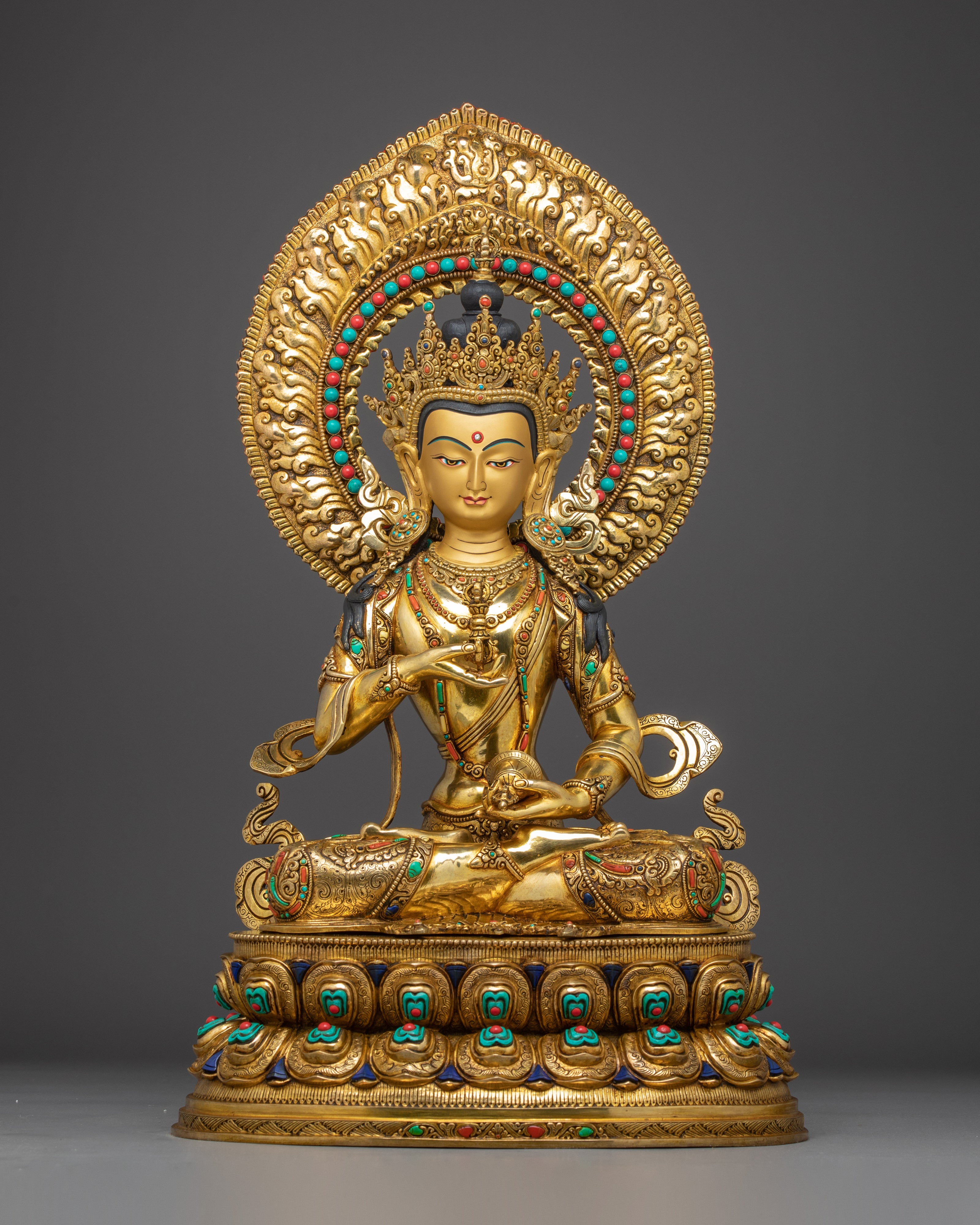 Vajrasattva Gold and Copper Art