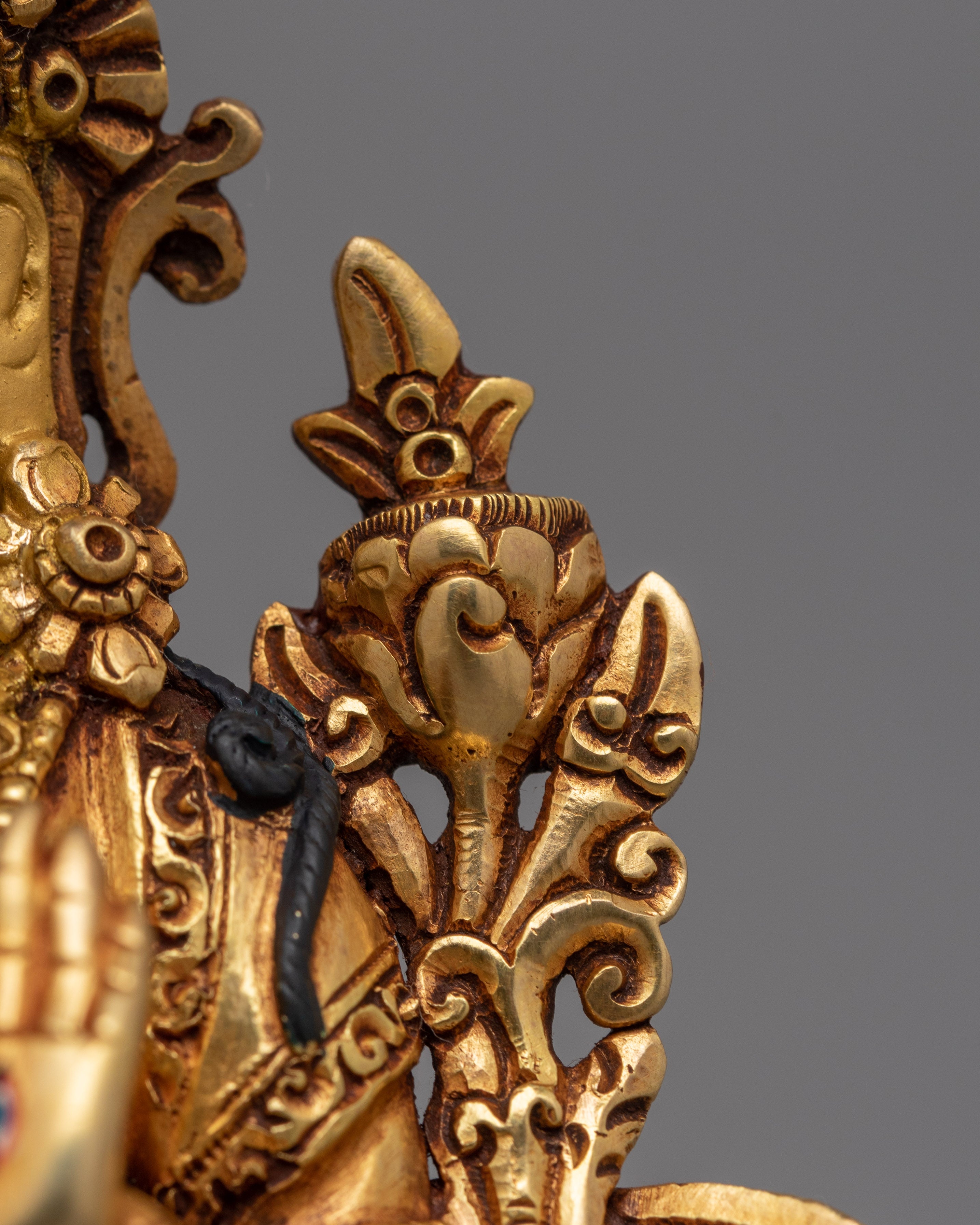 Seven Eyes Healing Deity White Tara Statue | Buddhist Female Buddha Sculpture