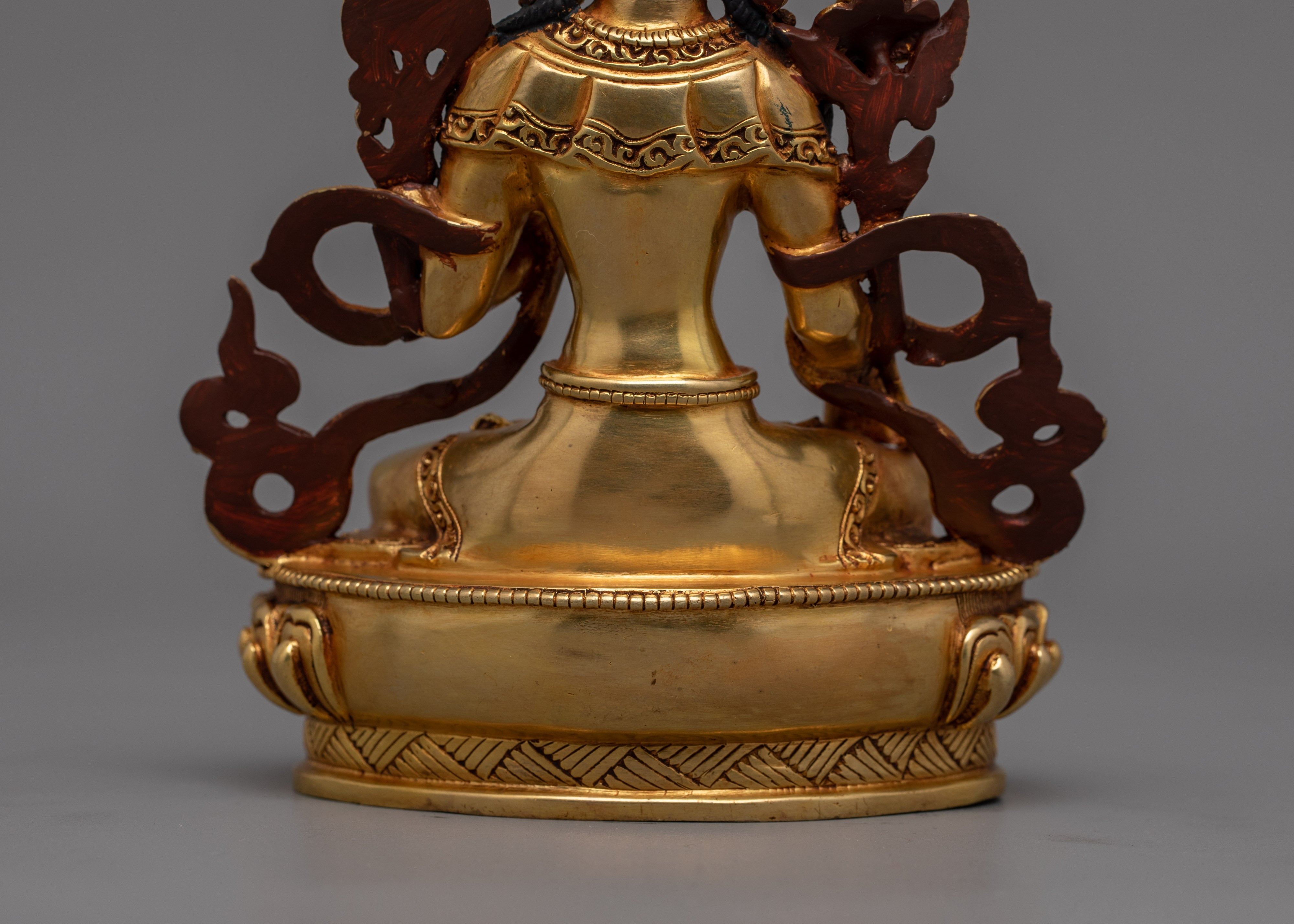 Seven Eyes Healing Deity White Tara Statue | Buddhist Female Buddha Sculpture