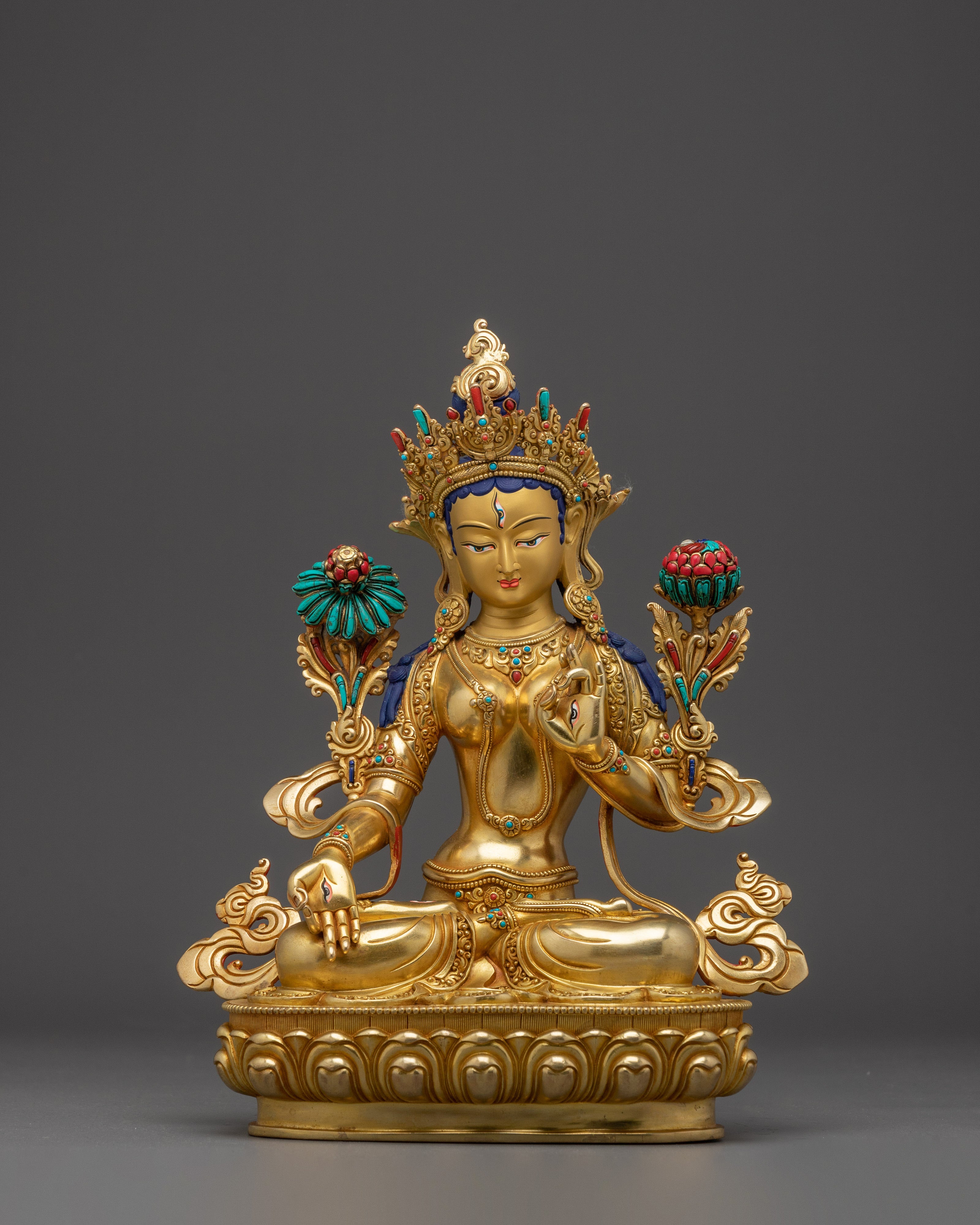 healing-white-tara-statue
