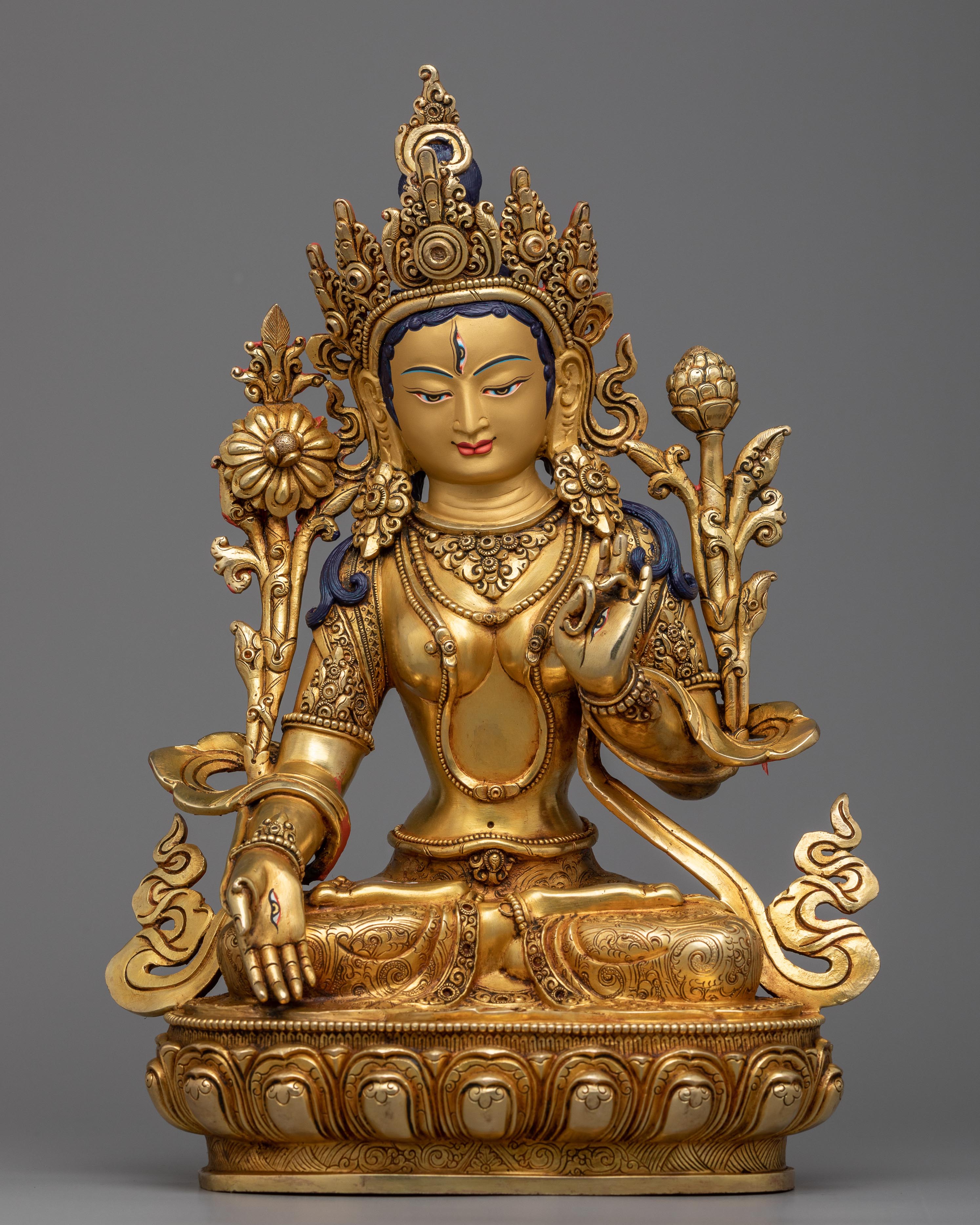 buddhist goddess statue