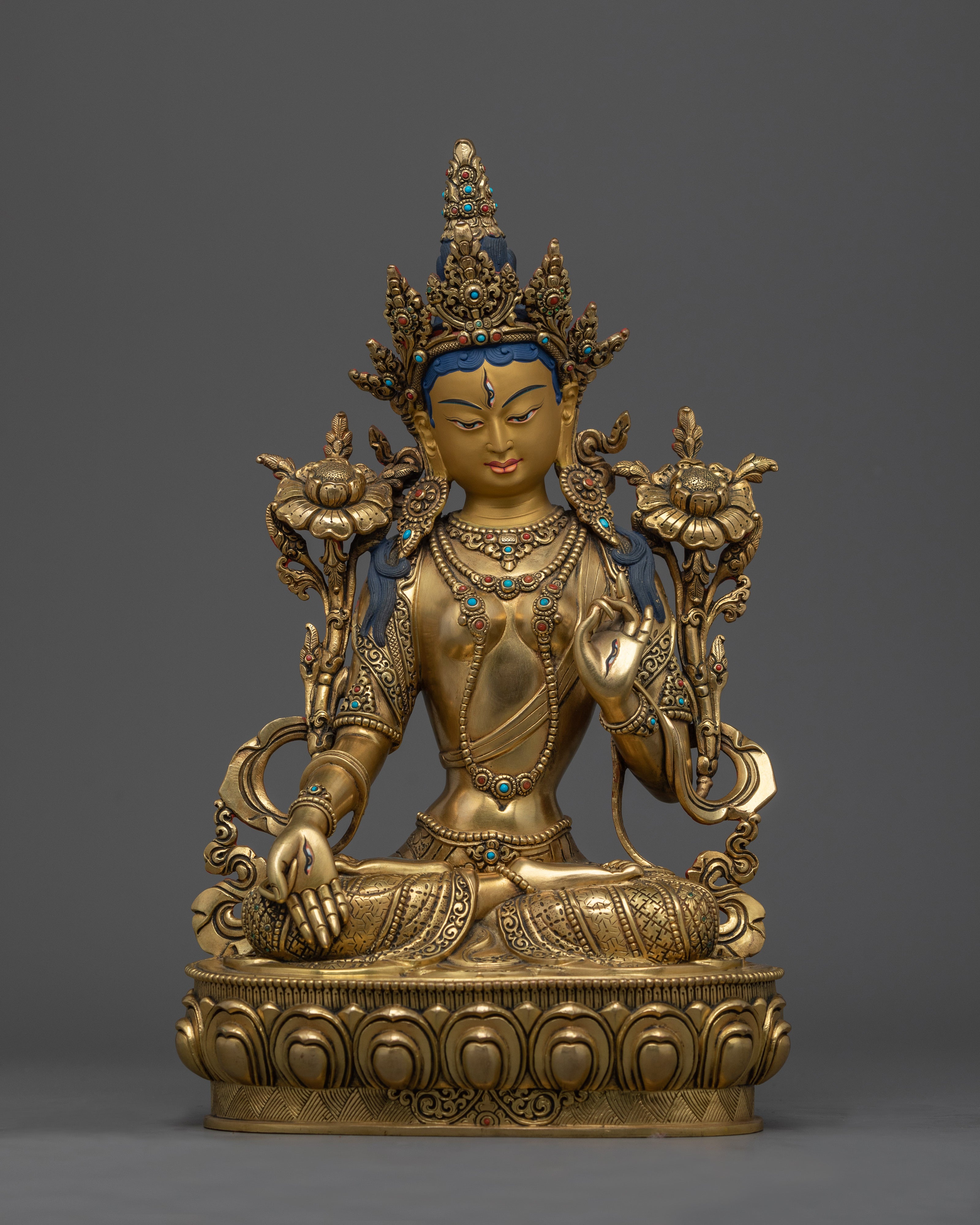 Healing Goddess White Tara Statue