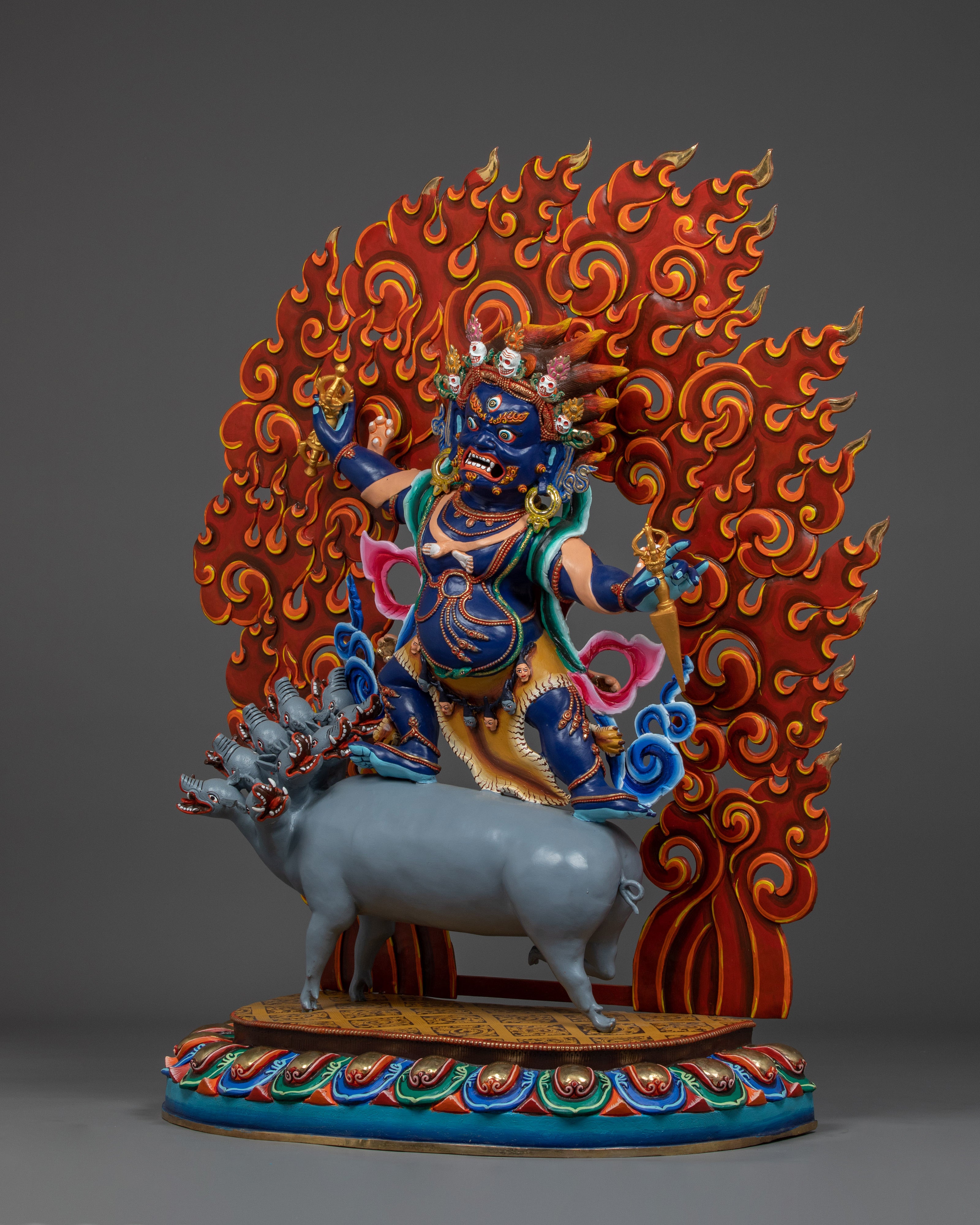 Figurine of Dorje Gotrab | Protector Against Negative Energies