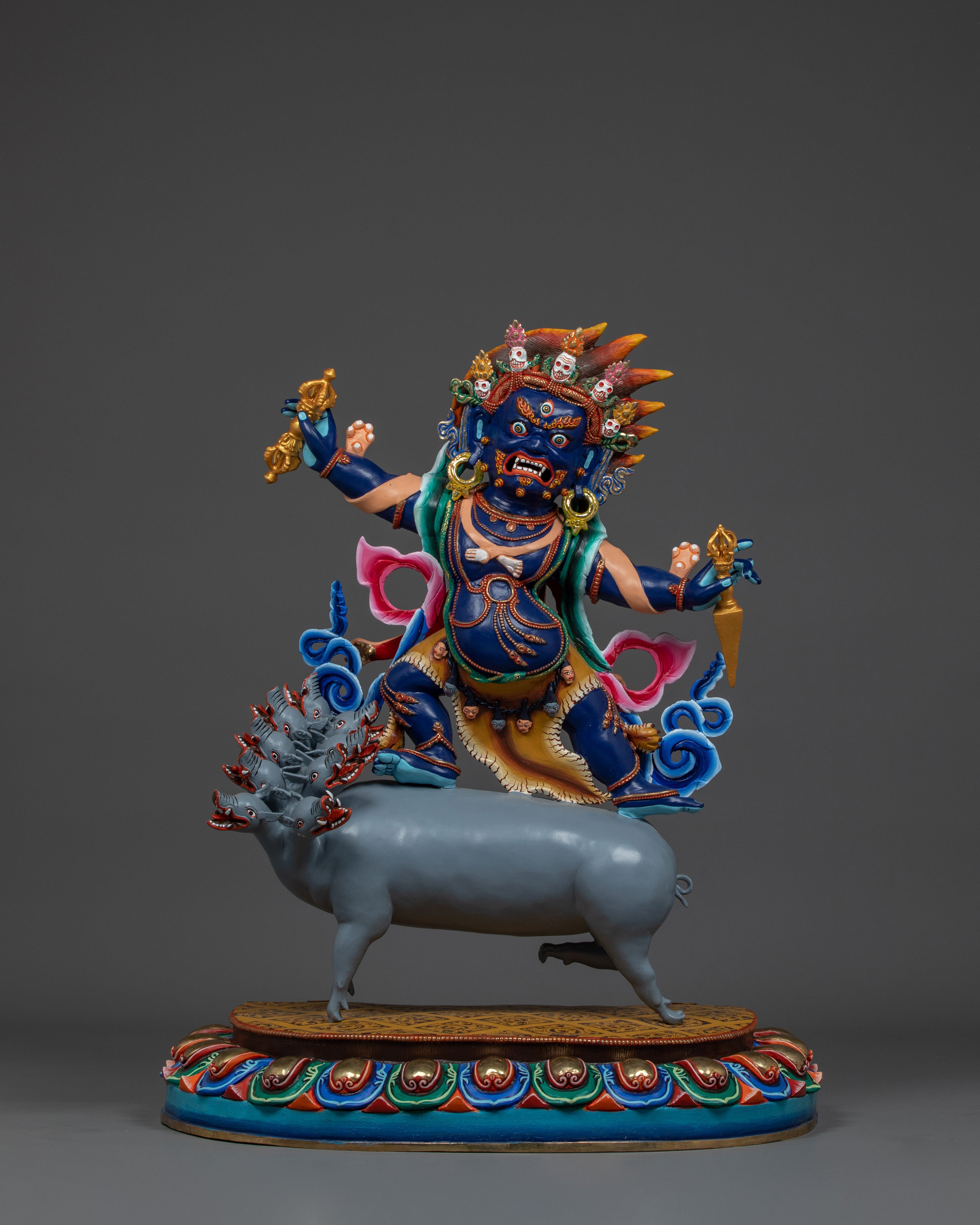 Figurine of Dorje Gotrab | Protector Against Negative Energies