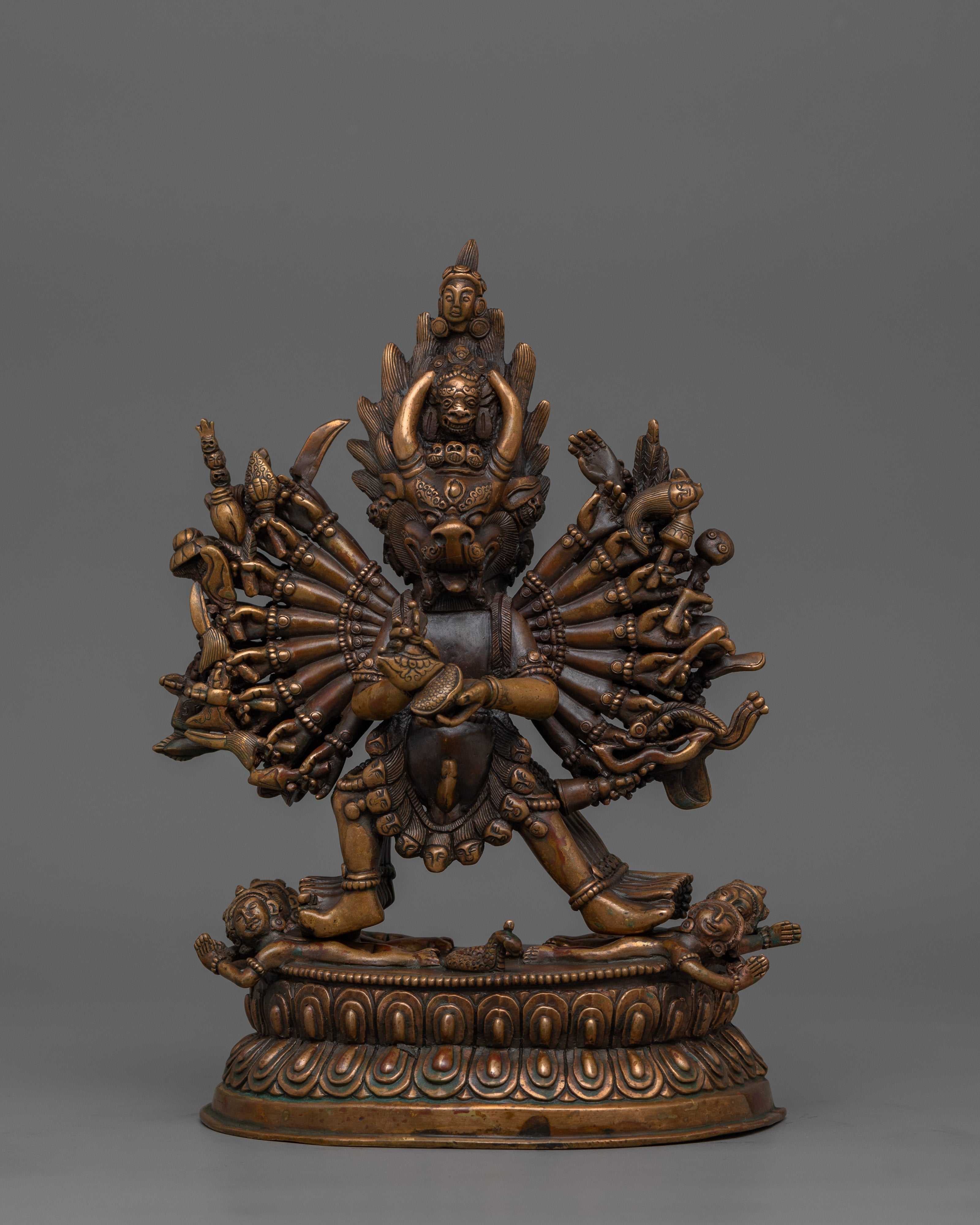 handmade-buffalo-head-yamantaka
