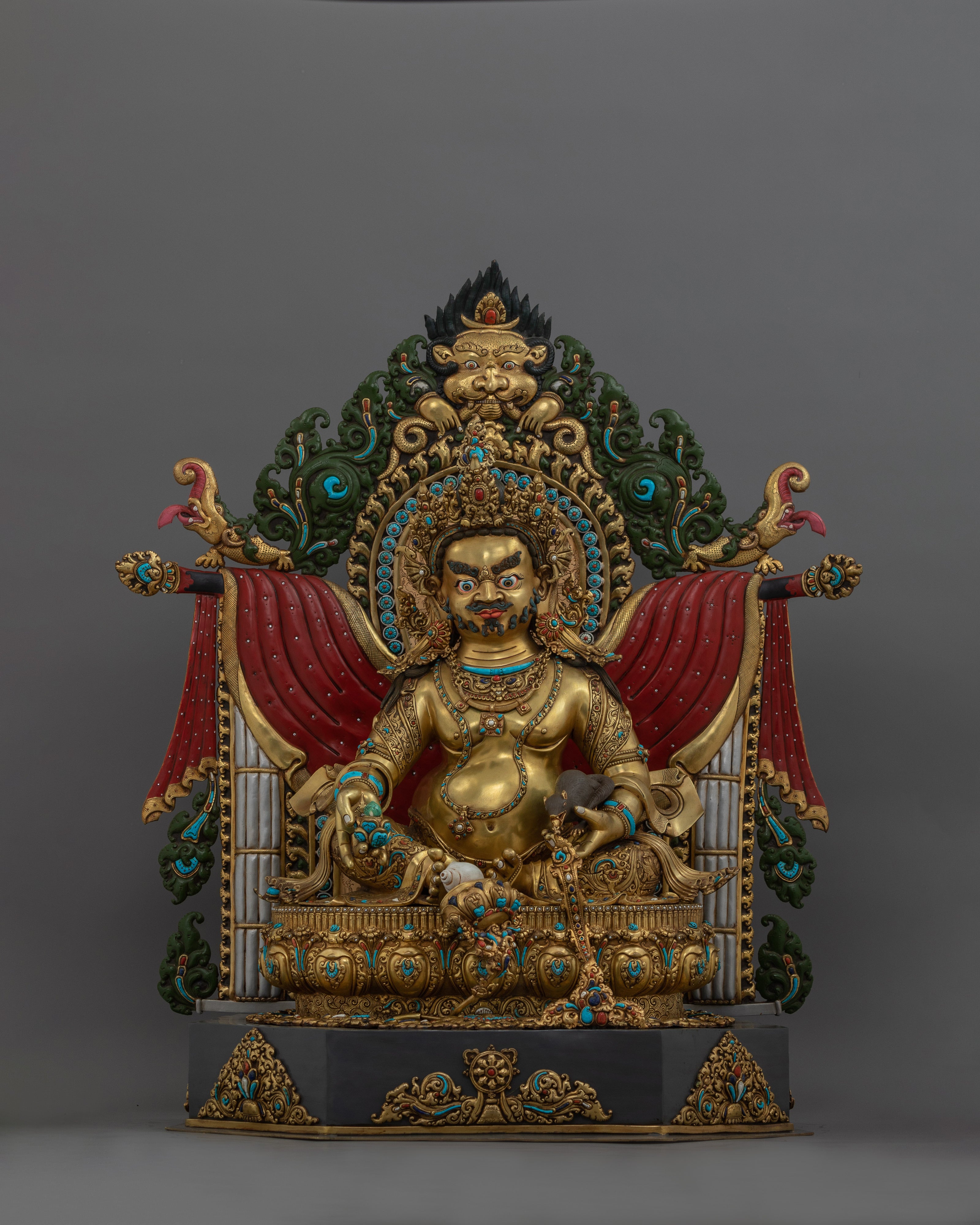 Yellow Dzambhala Wealth Deity