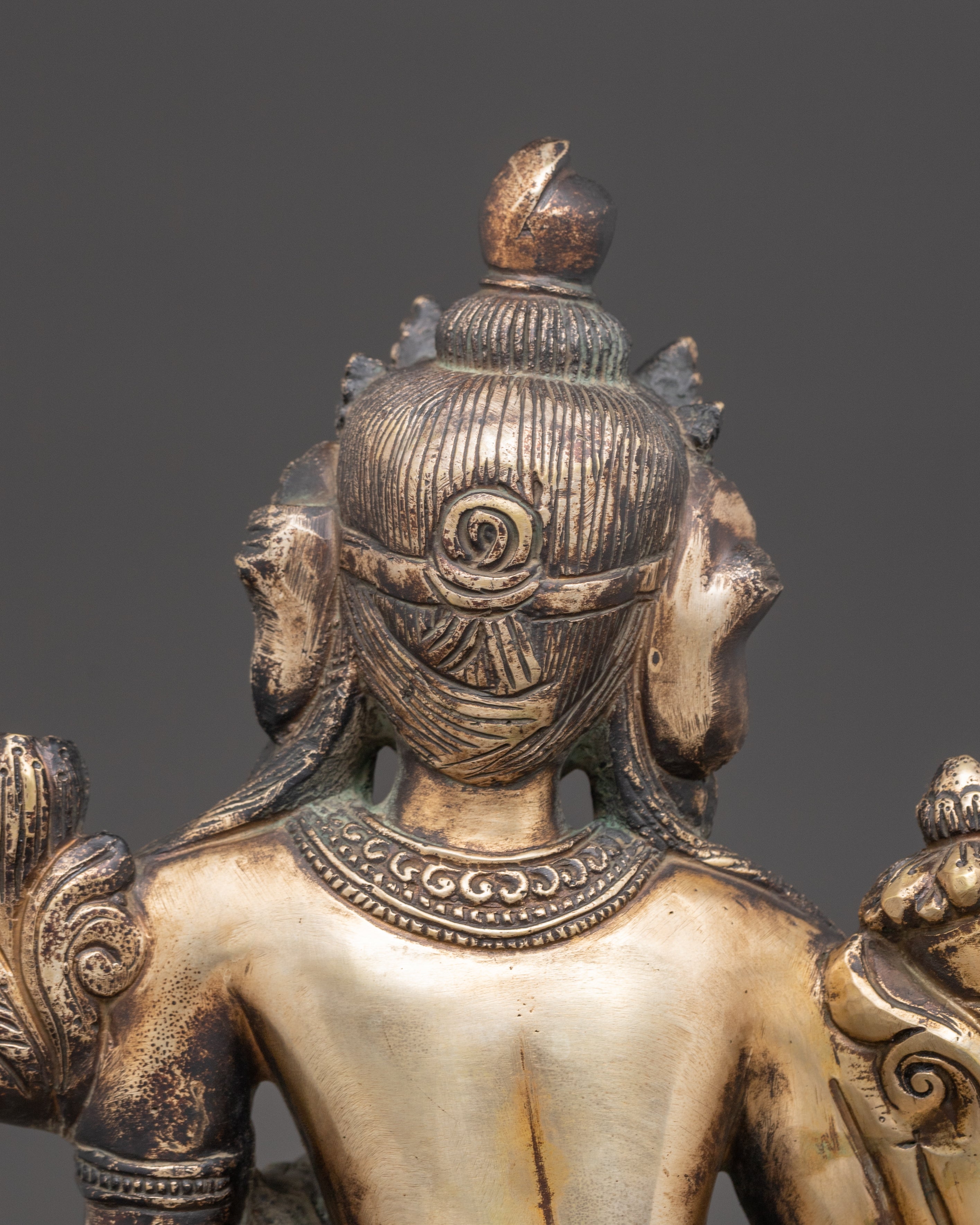 Handmade Liberation Mother Green Tara Statue | Female Bodhisattva