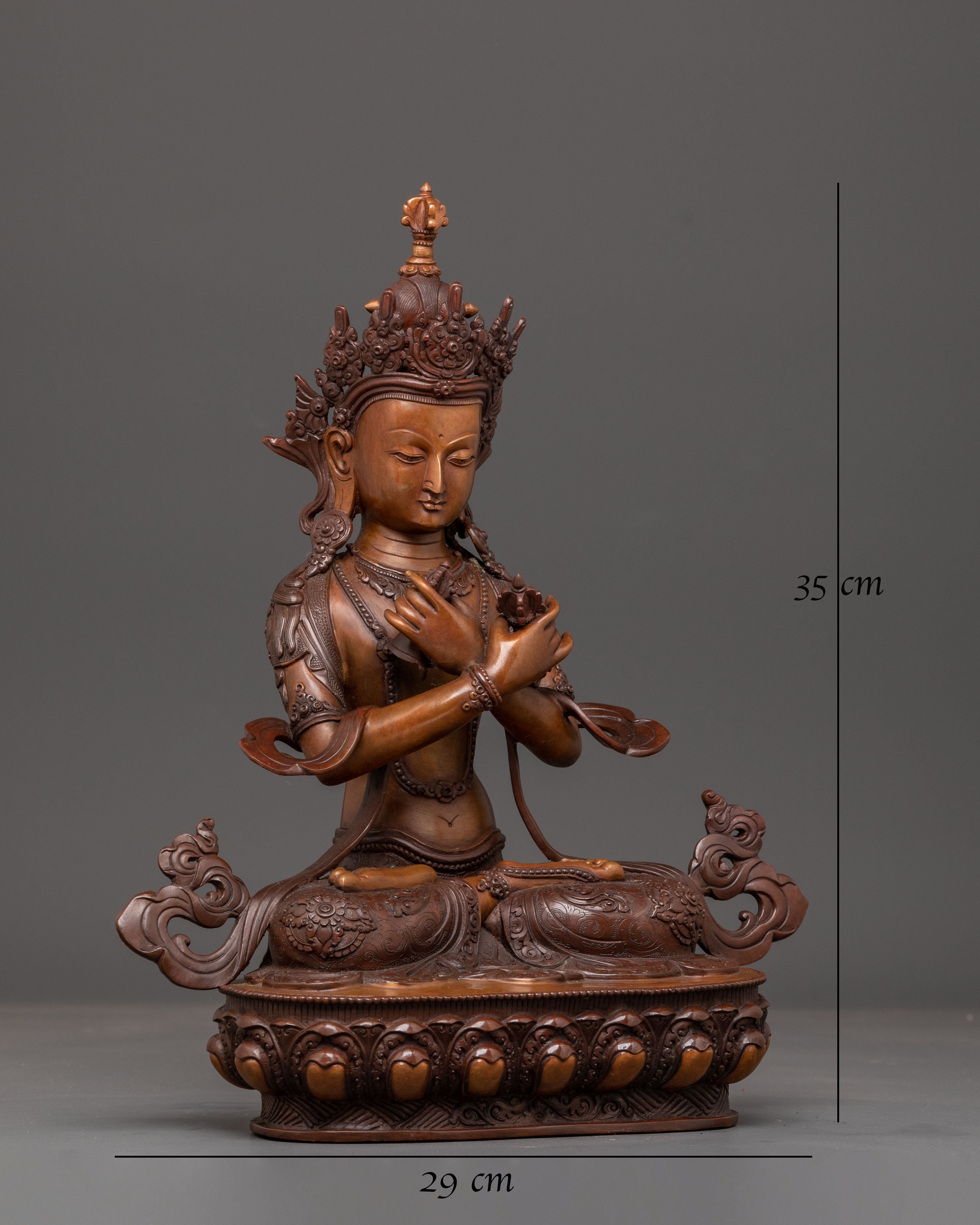 Enlightened Vajradhara Sculpture for Spiritual Enlightenment | Tantric Deity