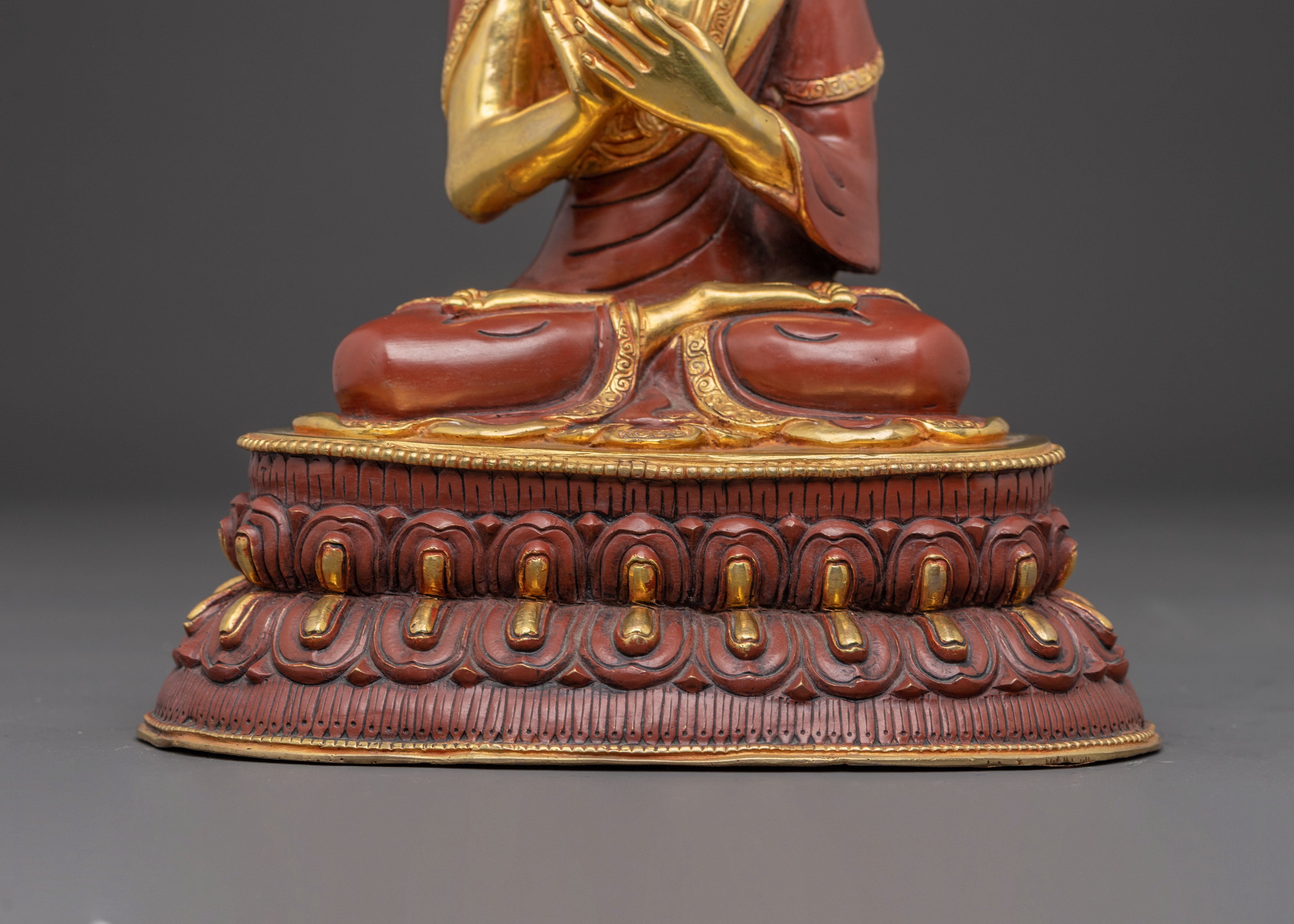Handmade Himalayan Vairocana Statue | Cosmic Enlightened Teacher