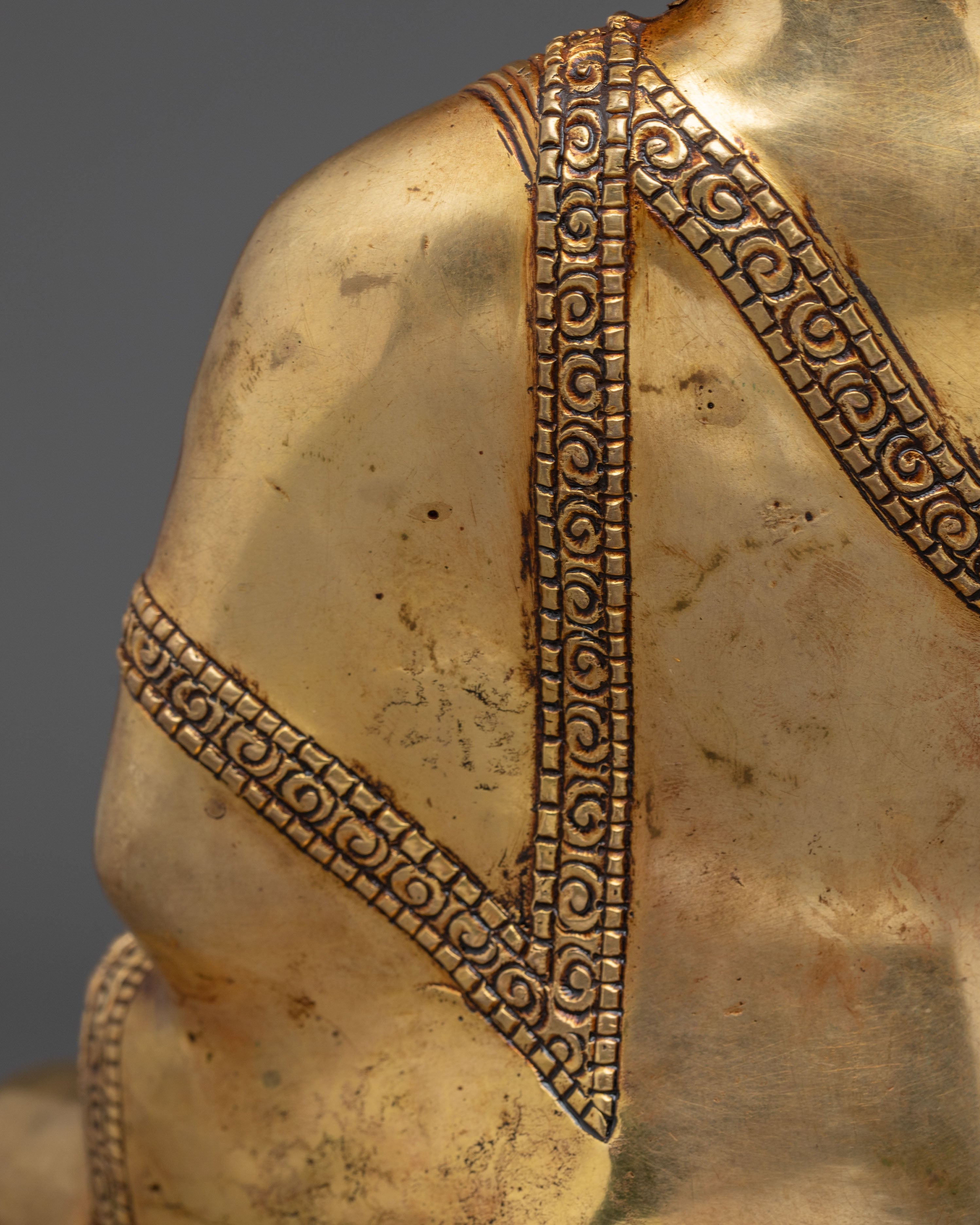 Handmade Amitabha Buddha Statue for Altars | Traditional Tibetan Art