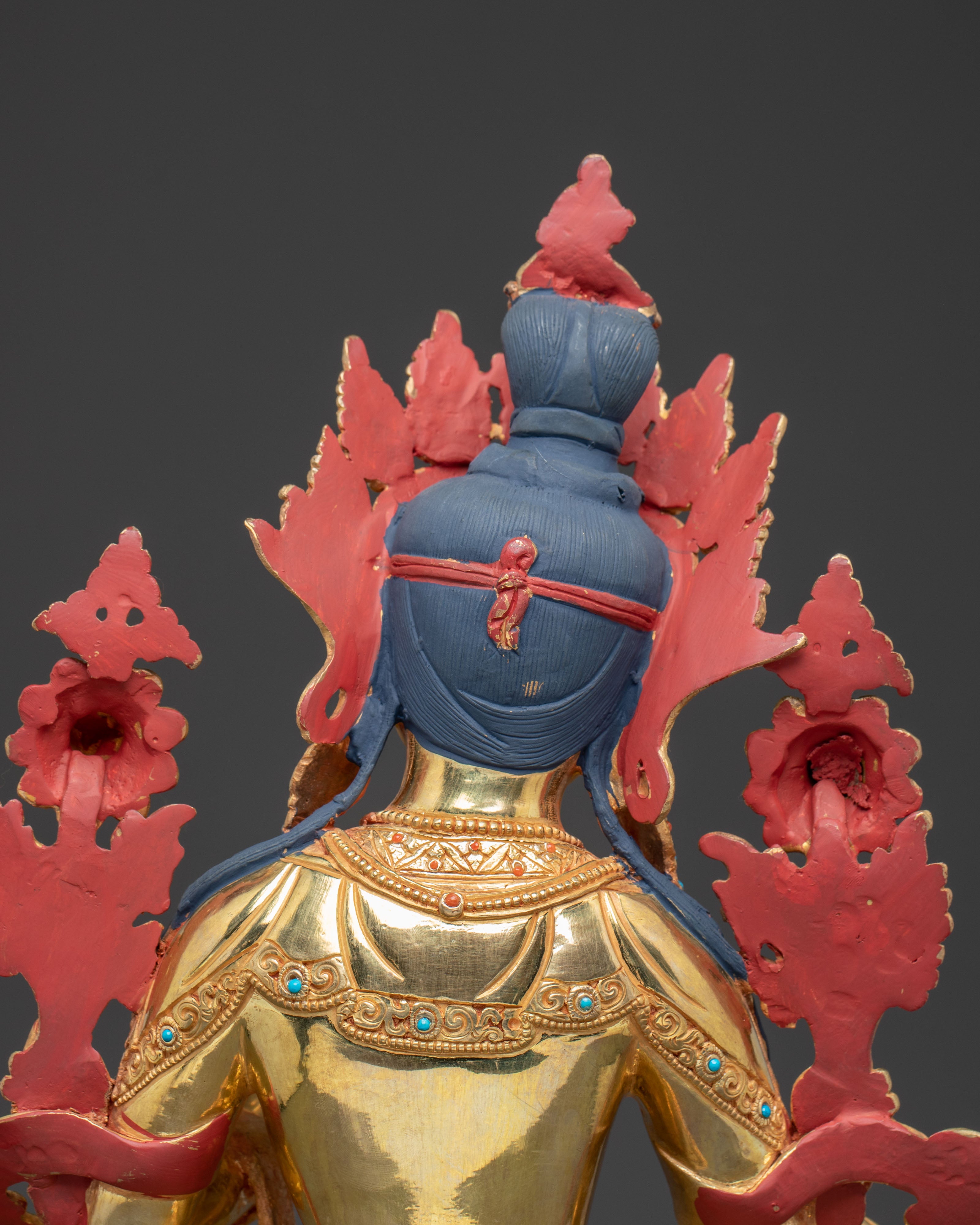 Radiant Statue of Mother Green Tara | Goddess of Compassion