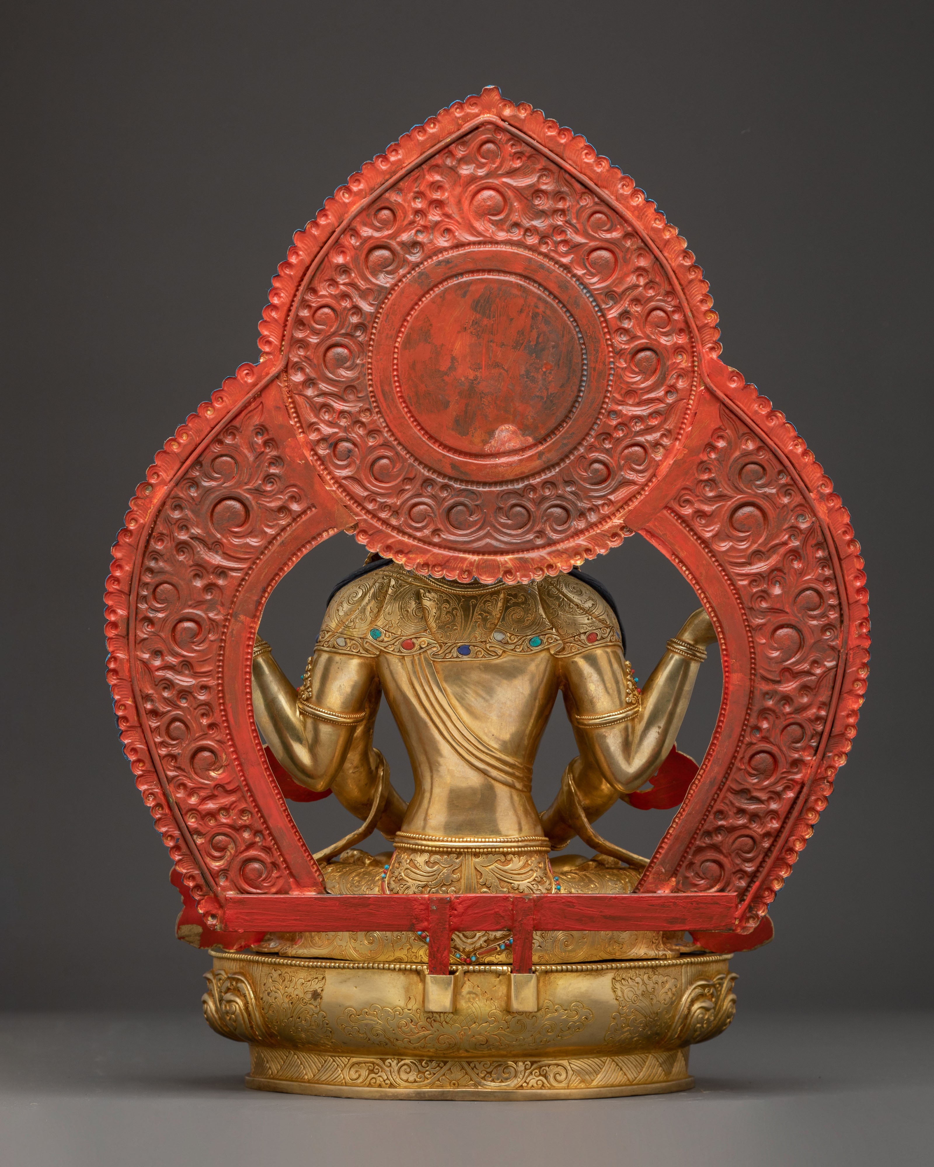 Handmade Prajna Paramita Statue | Copper Tibetan Goddess Sculpture