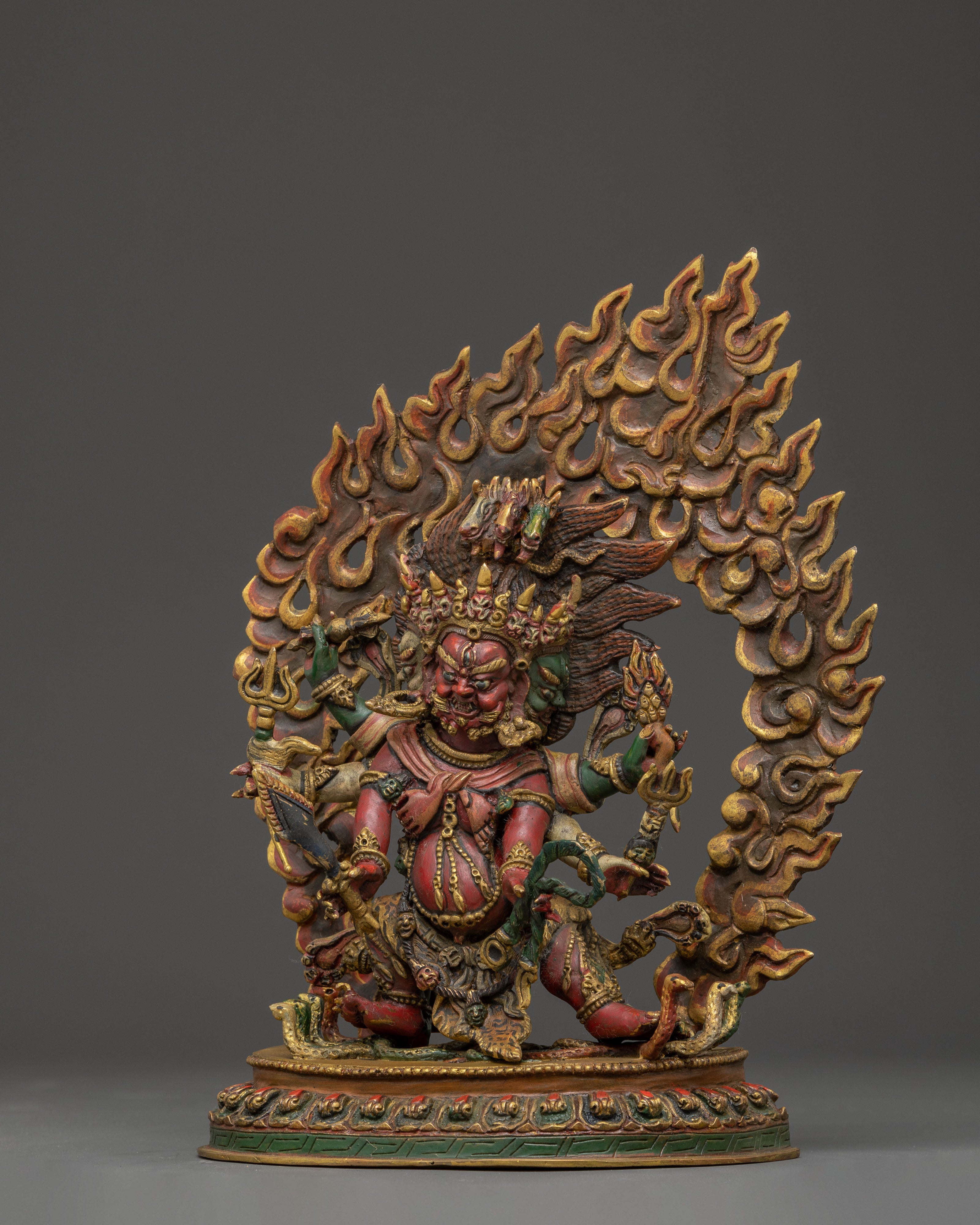 Statue of Hayagriva: Eliminator of Delusion | Tantric Protector Deity