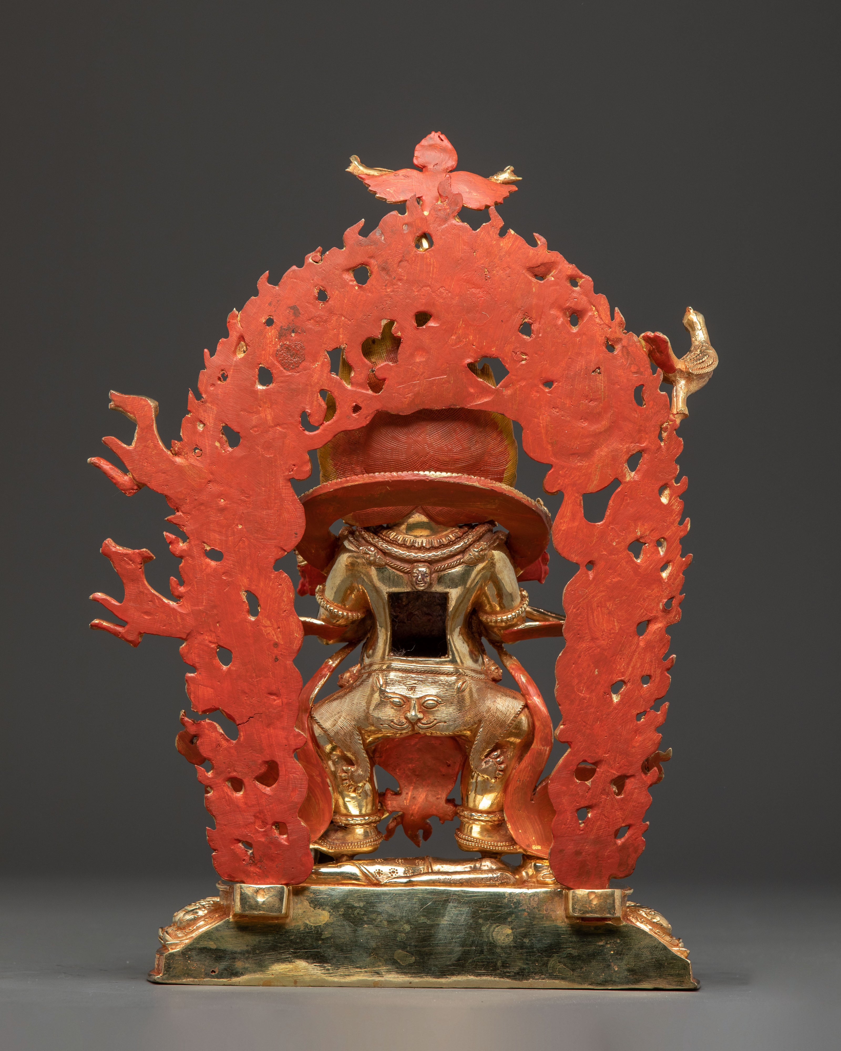 Sakya Mahakala Statue: Protector of Wisdom | Buddhist Sculpture