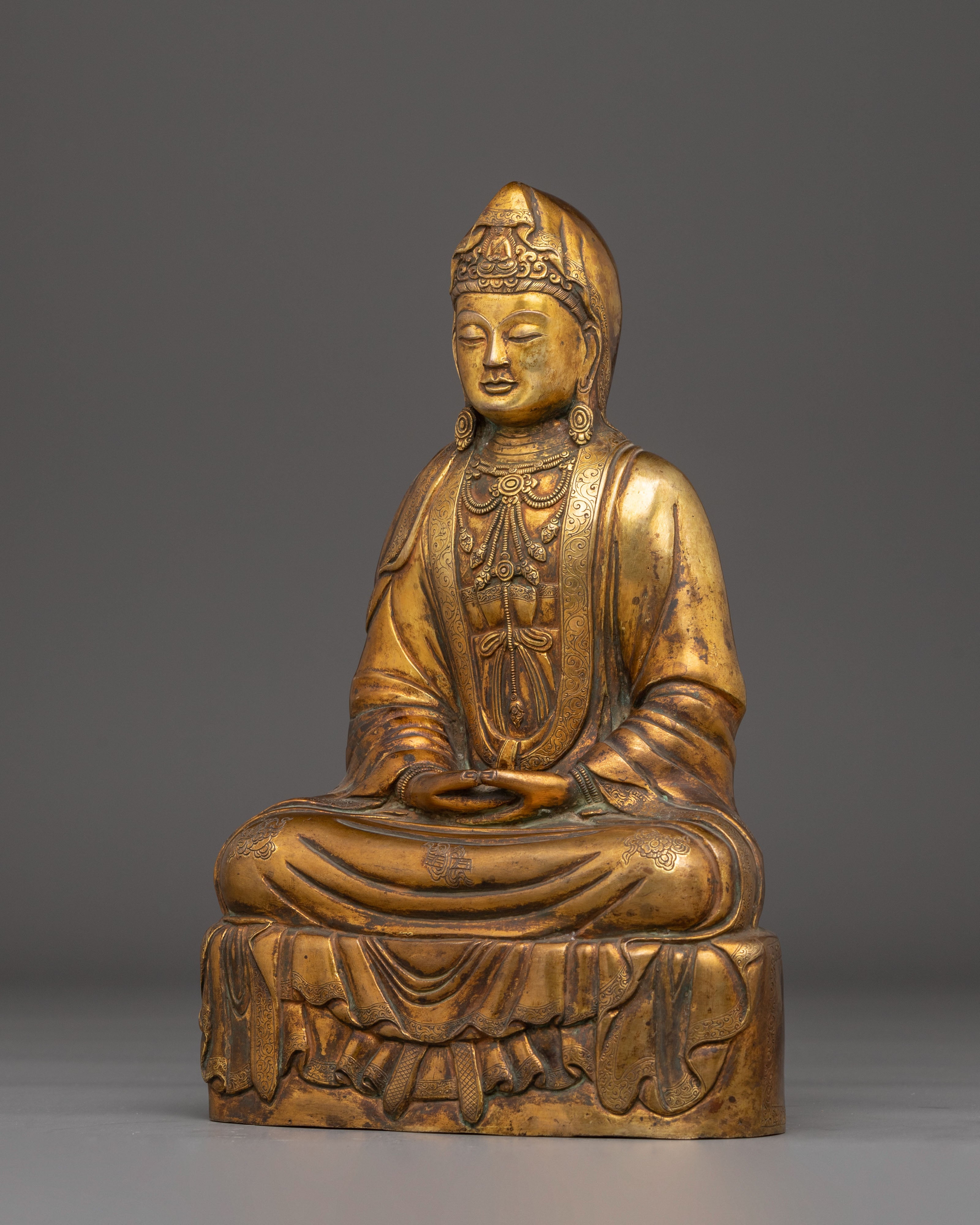 Handmade Statue of Guanyin | Mother of Compassion