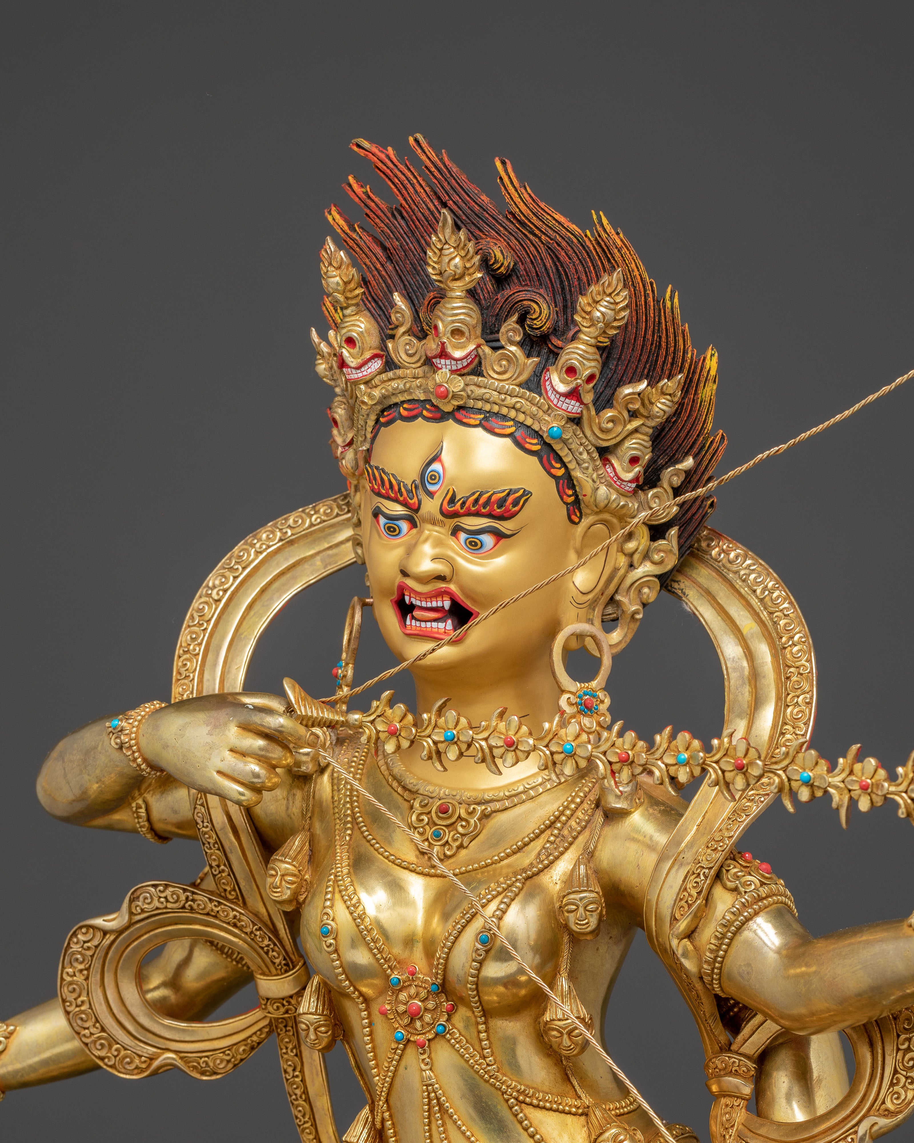 Kurukulla Sculpture: The Goddess of Attraction | Powerful Vajrayana Deity