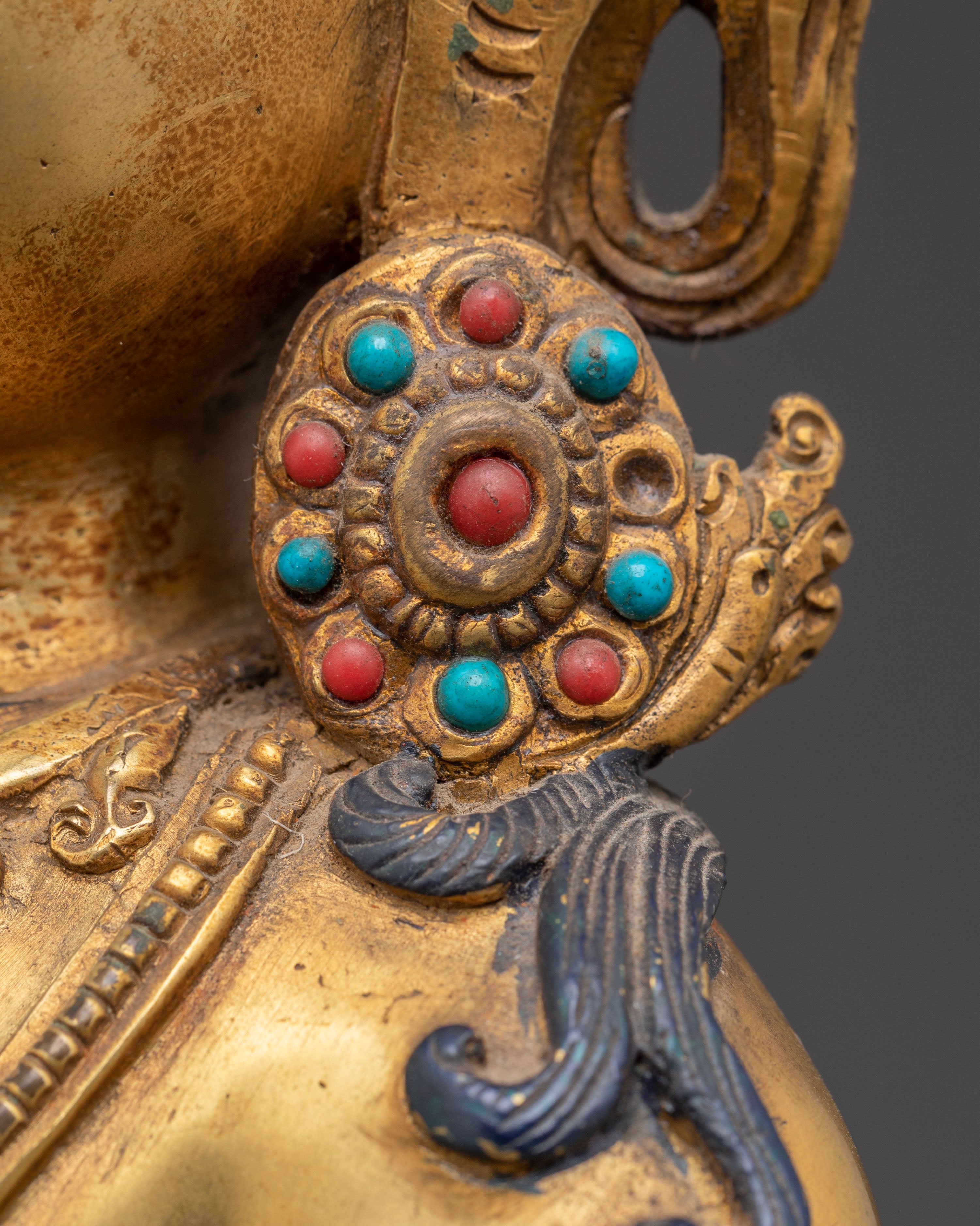 Vairocana Sculpture: The Cosmic Buddha | Ideal for Altars