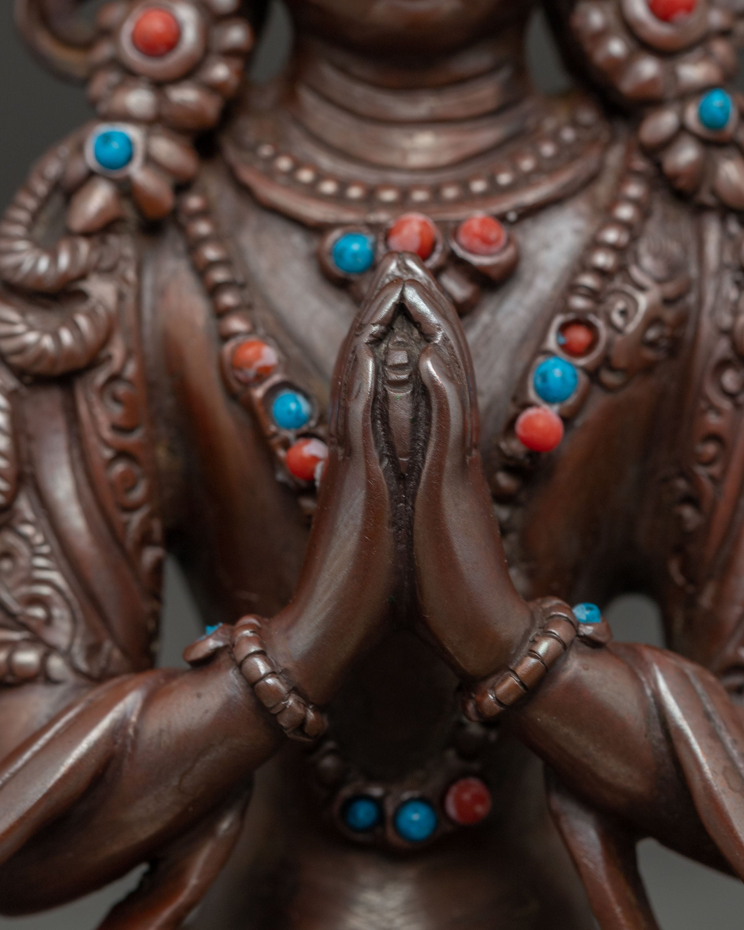 Handmade Statue of Bodhisattva Chenrezig | Avalokiteshvara - Compassion Buddha