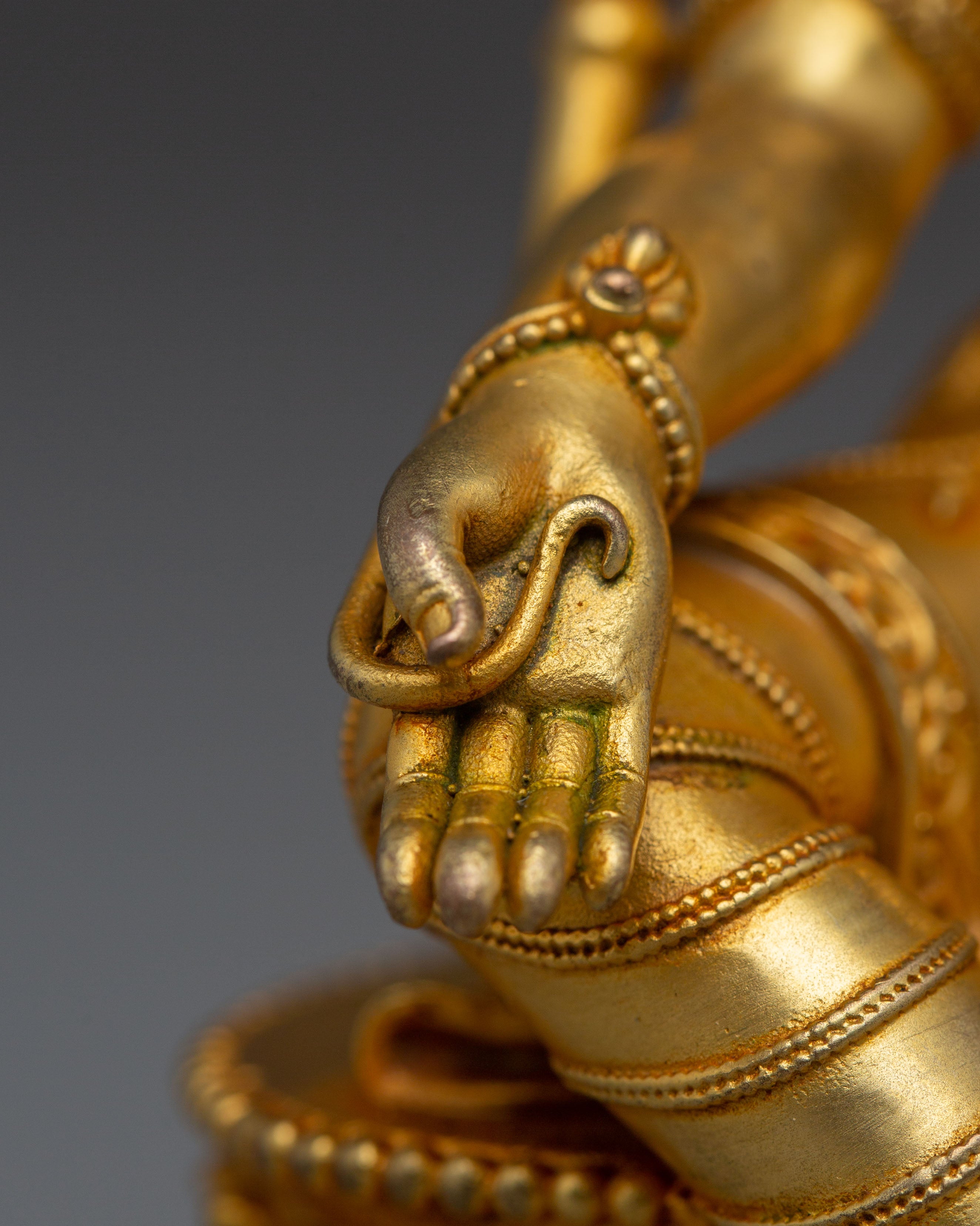 Machine Made Statue of Mother Green Tara | Compassion and Protection