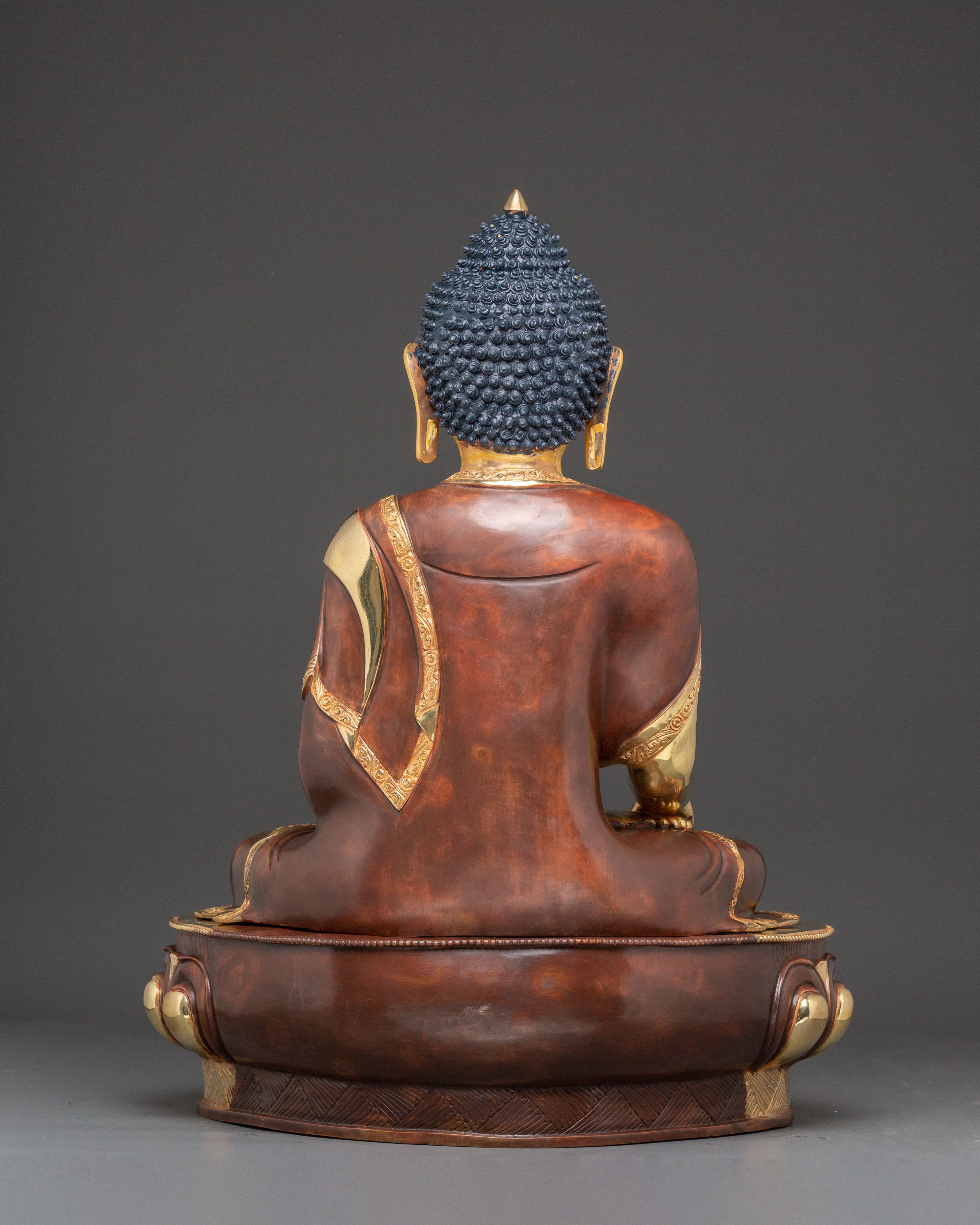 Handcrafted Sculpture of Buddha Shakyamuni | Historical Buddha