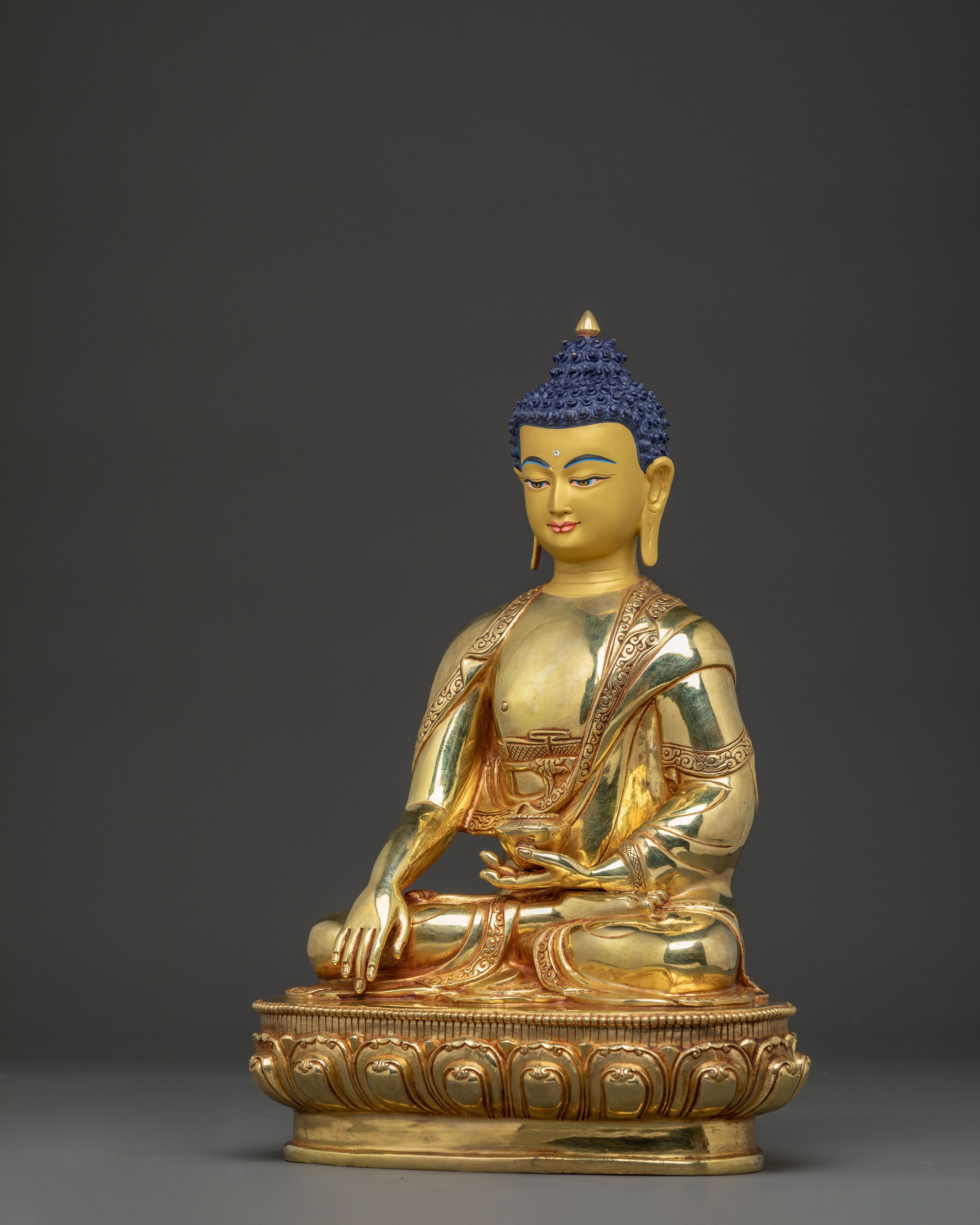 Five Dhyani Buddhas Sculpture Set | Symbolism of Enlightenment