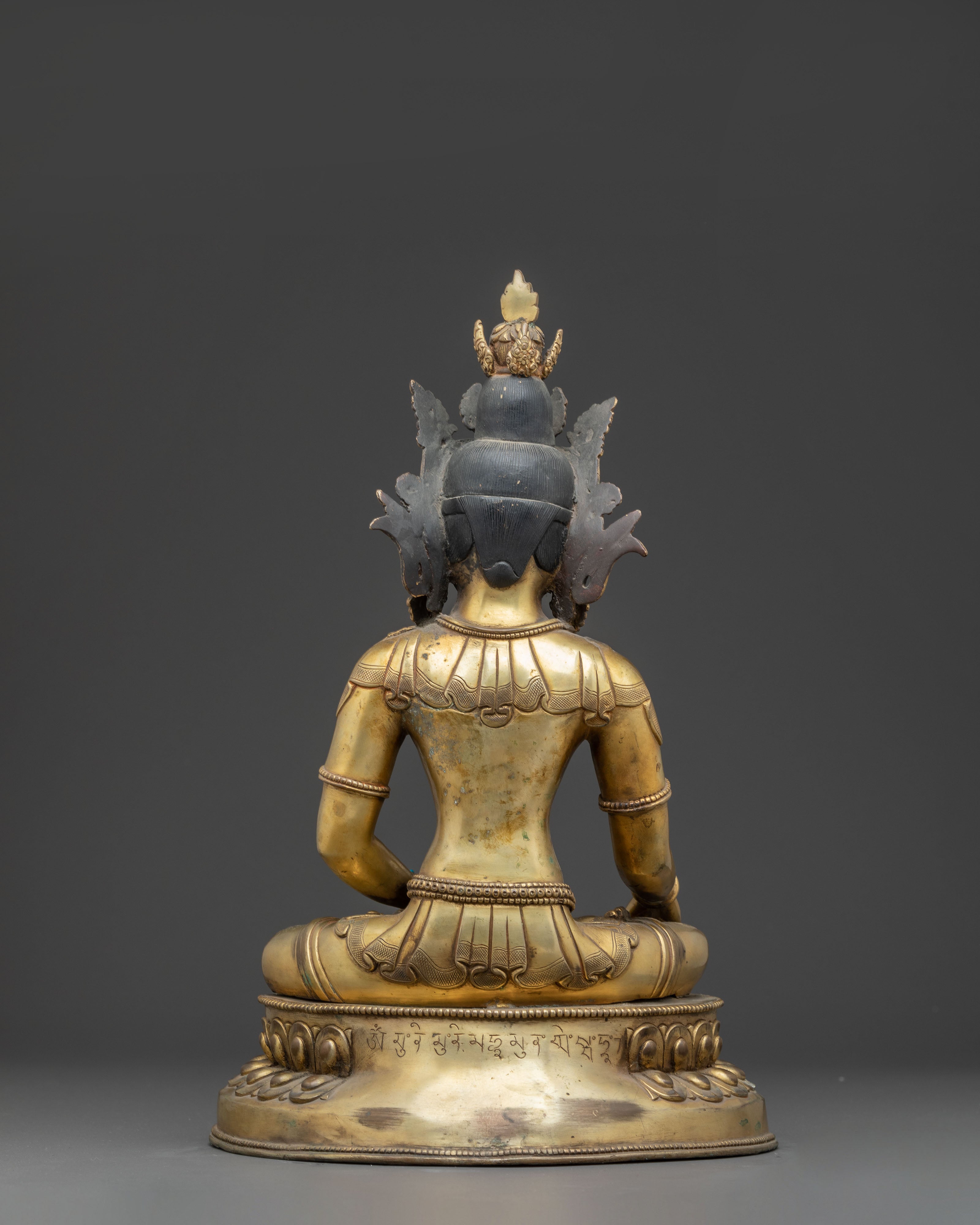 Handmade Mitrupa Buddha Statue | Meditation Altar Decor