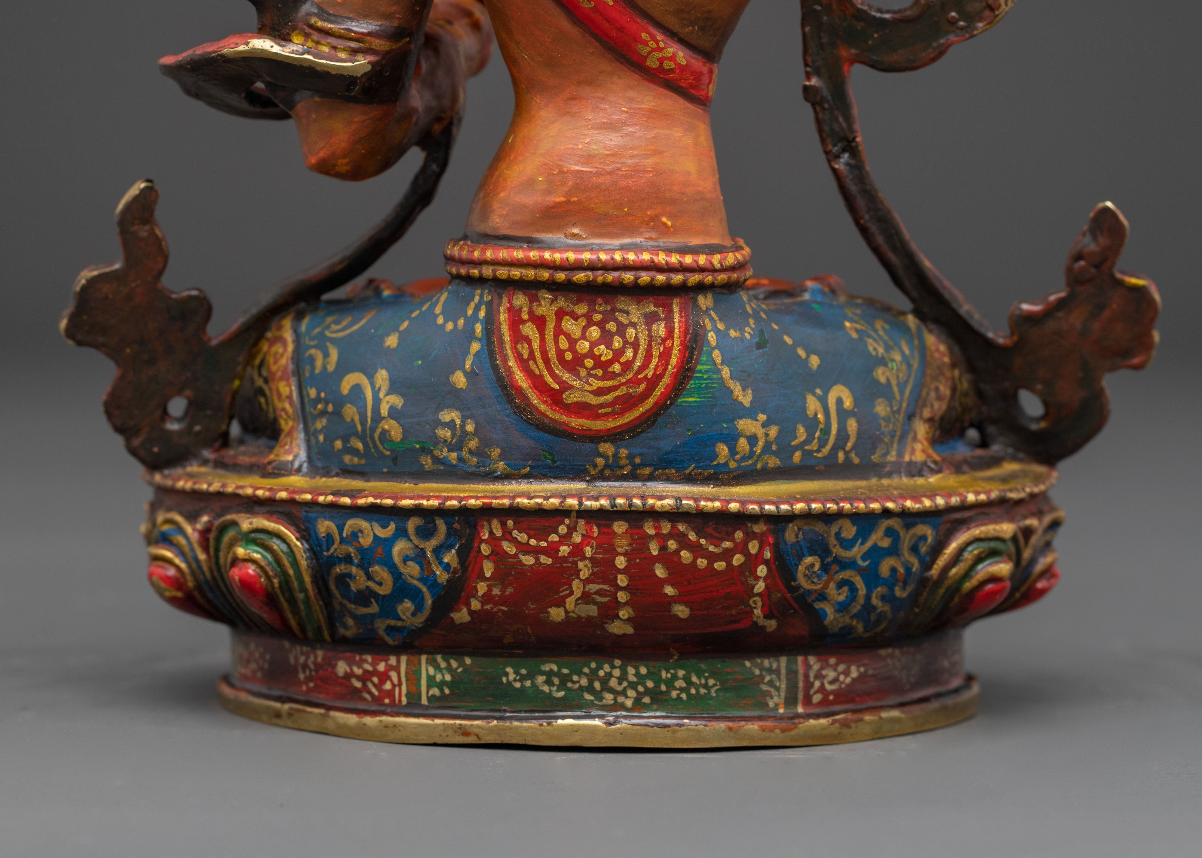 Manjushri Figurine, Sword of Wisdom | Sculpture of the Bodhisattva