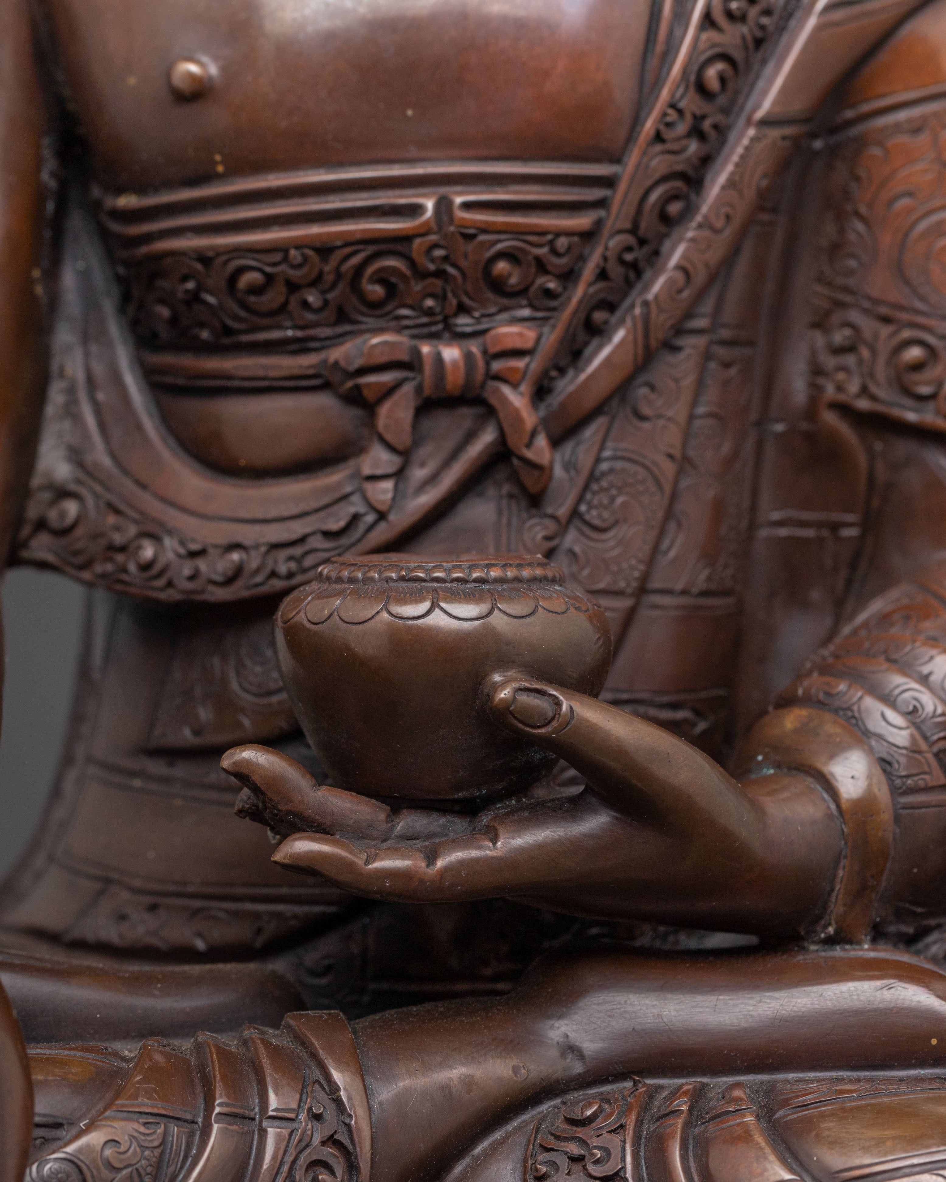 Handmade Tibetan Shakyamuni Buddha Statue | Enlightenment Symbol