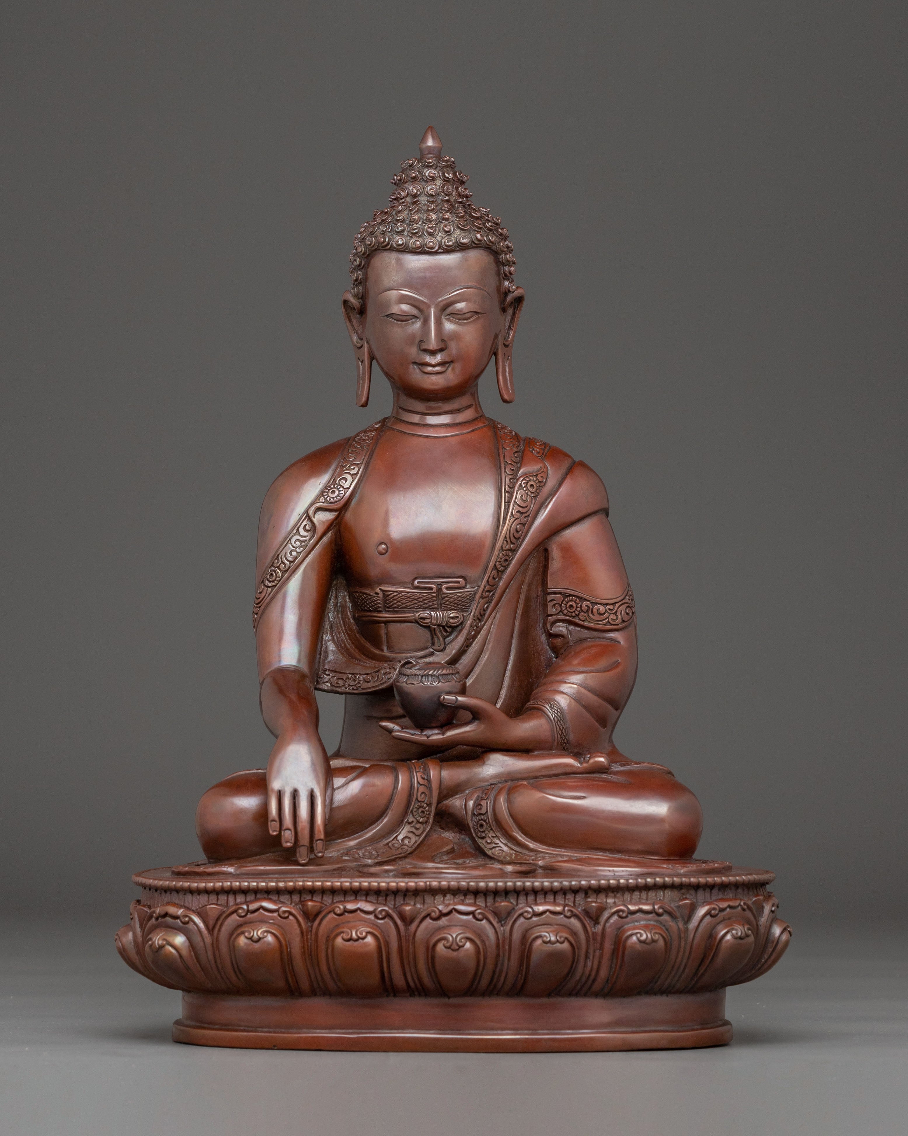 Sacred Handmade Figurine of Shakyamuni Buddha