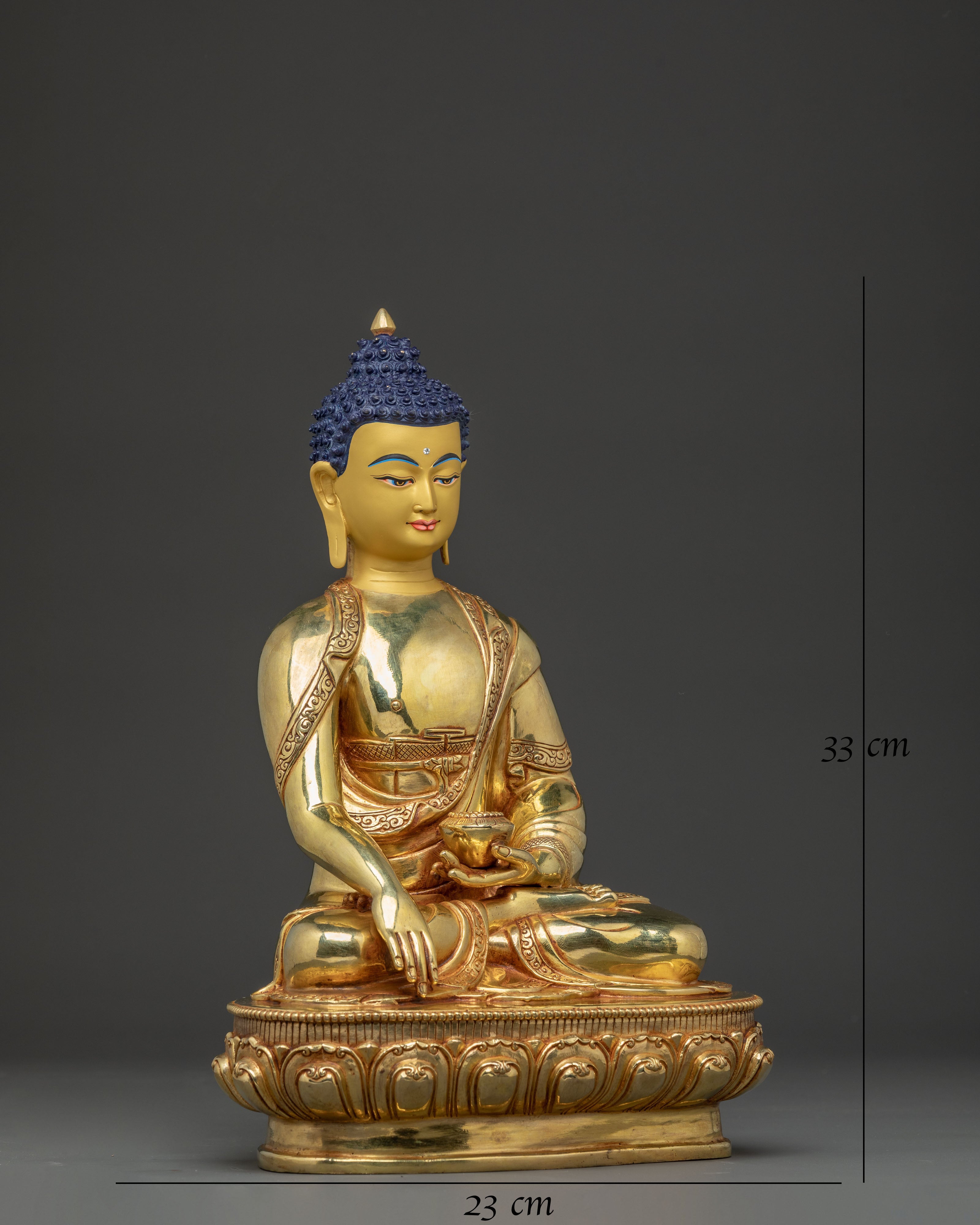 Five Dhyani Buddhas Sculpture Set | Symbolism of Enlightenment