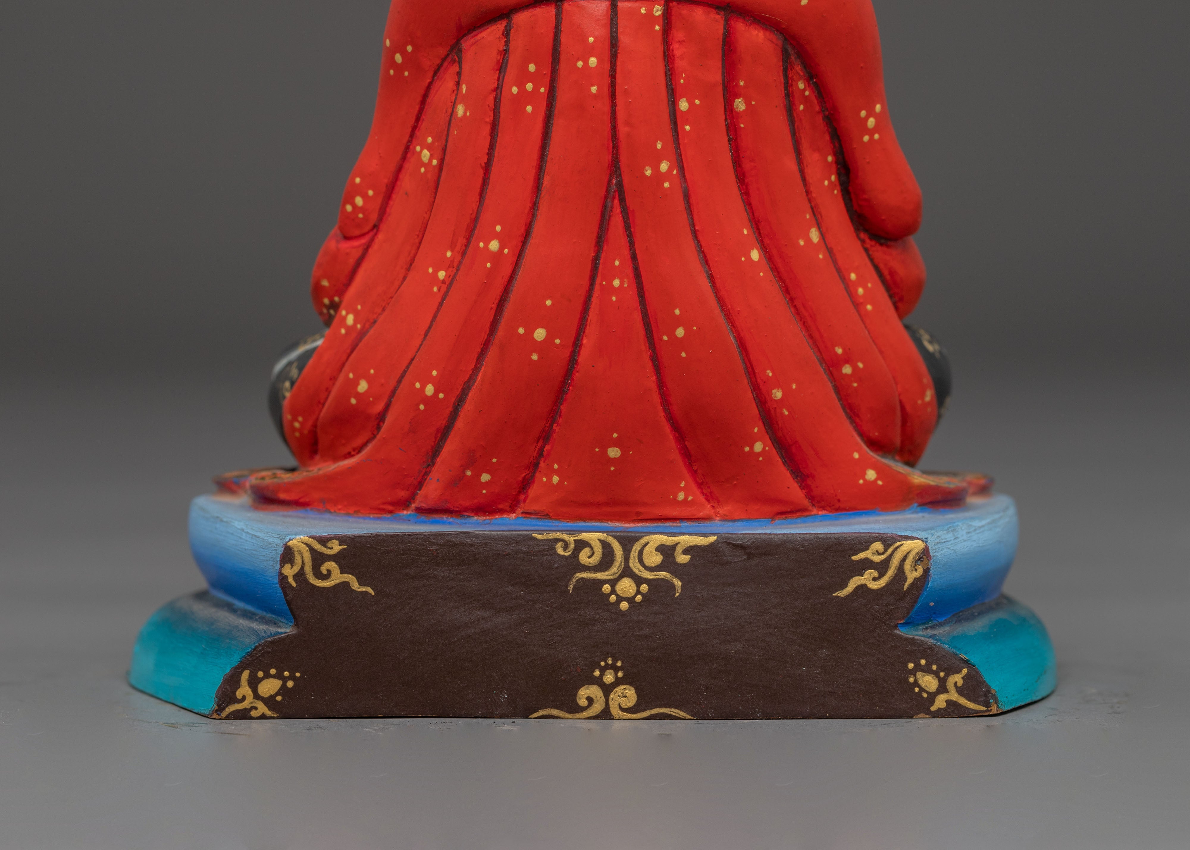 Handmade Buddhist Guru Gampopa Art | Traditional Himalayan Art