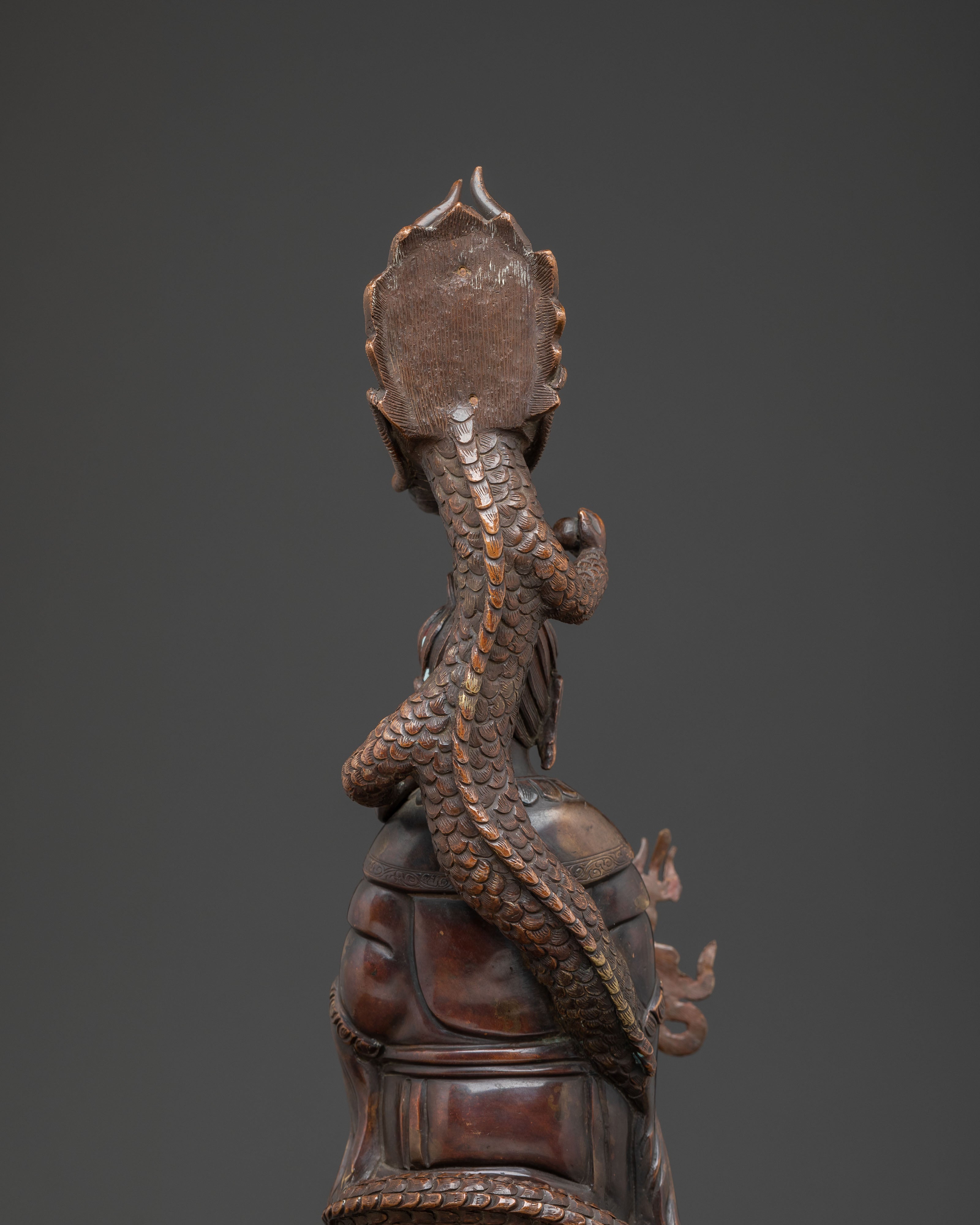 Dragon Buddha Statue | Symbol of Protection