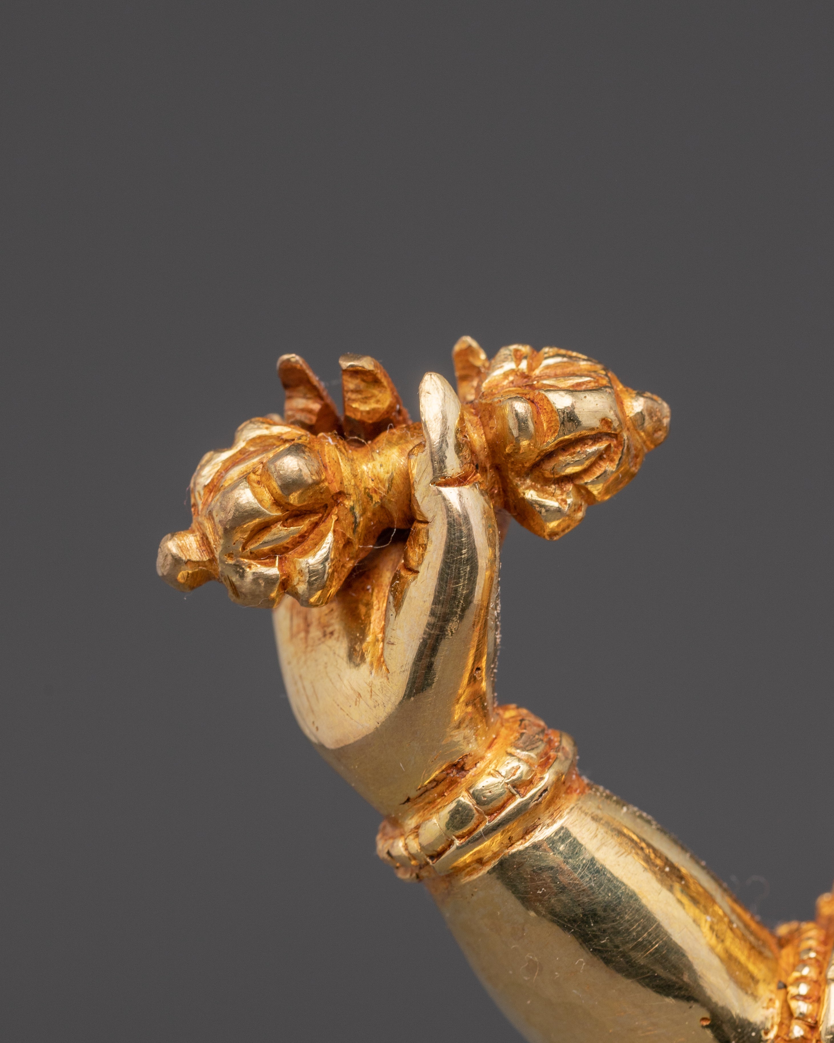 Tibetan Protector Deity Vajrapani Copper Figurine | Guardian of Dharma