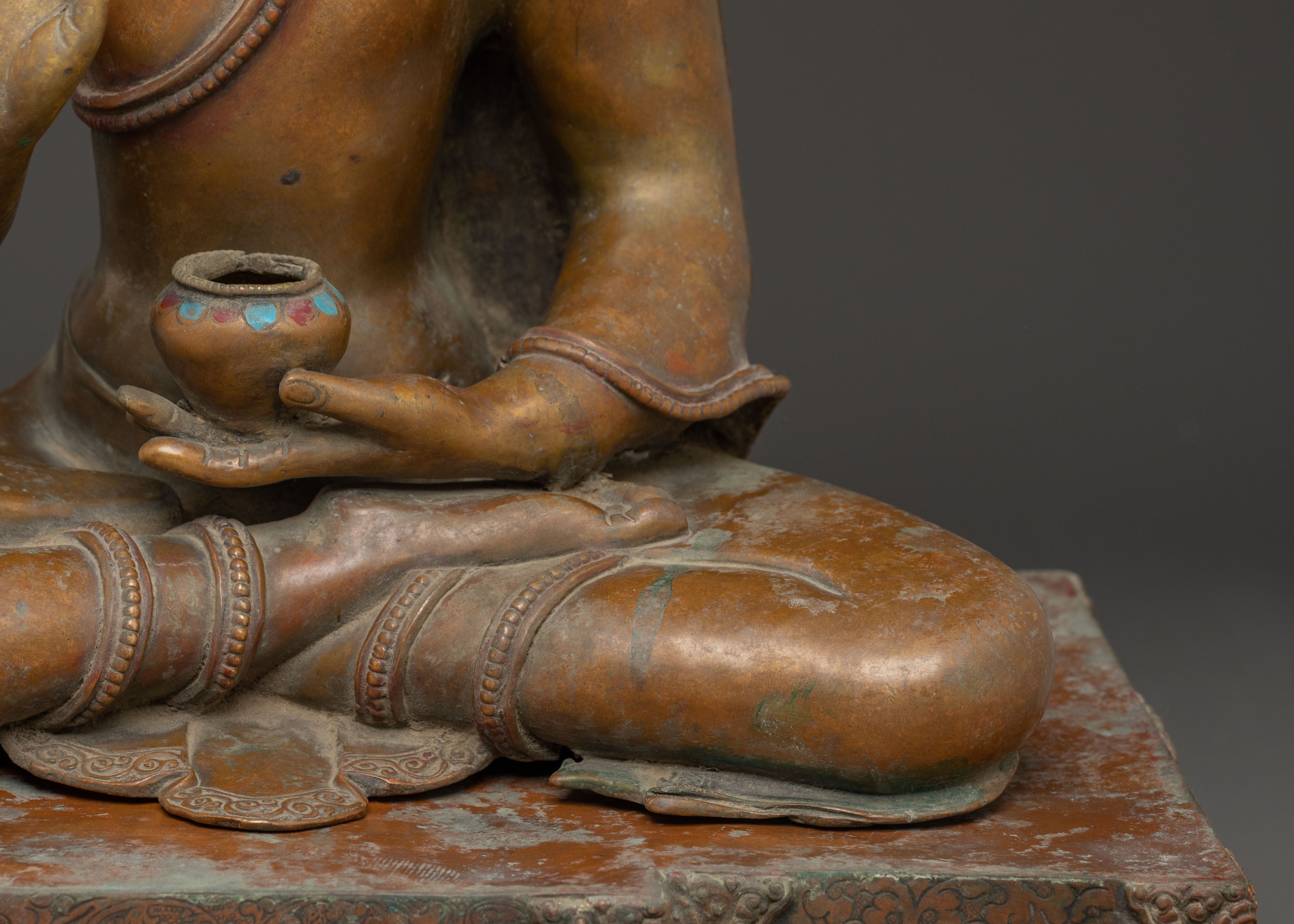 Statue of Wisdom Icon Amoghasiddhi | Buddha of Infinite Accomplishment