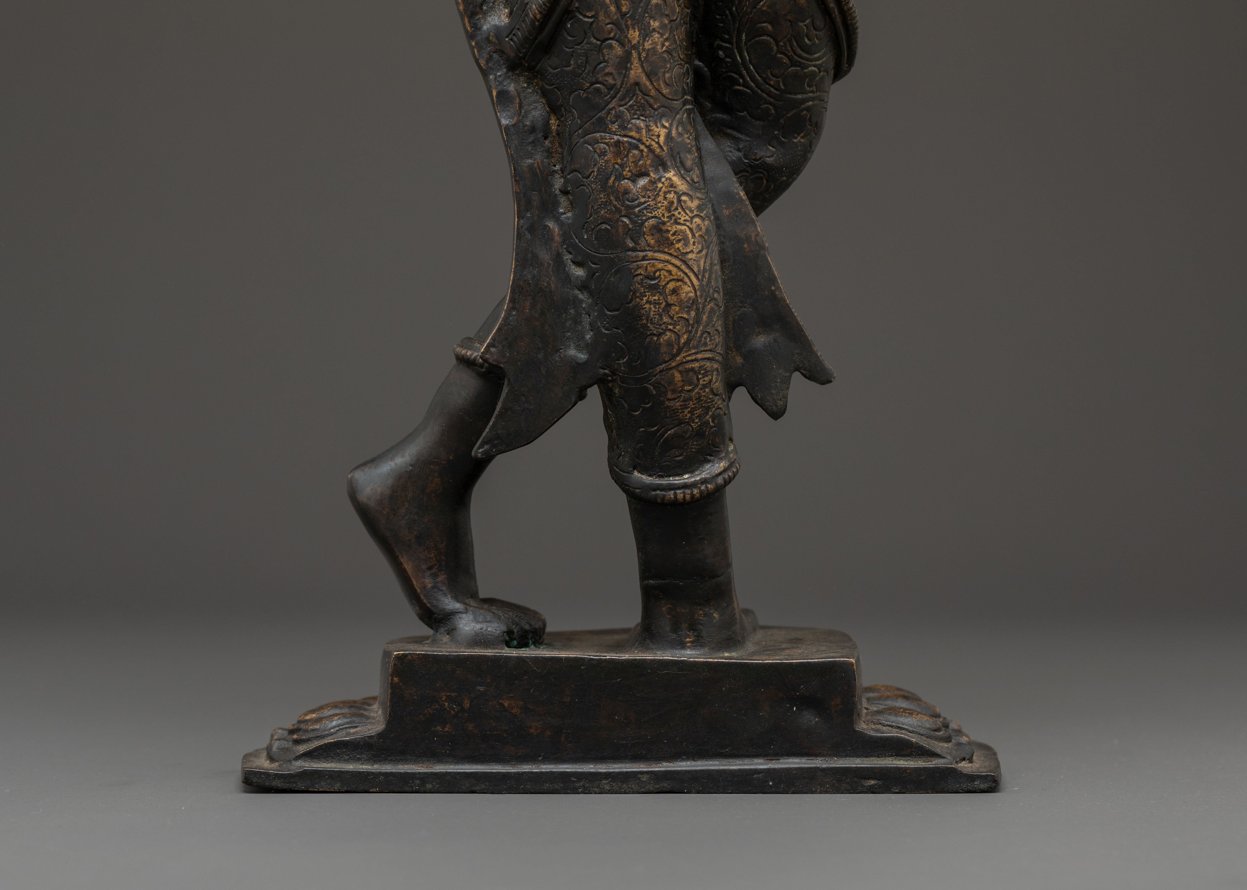 Handmade Copper Statue of Standing Vajrasattva