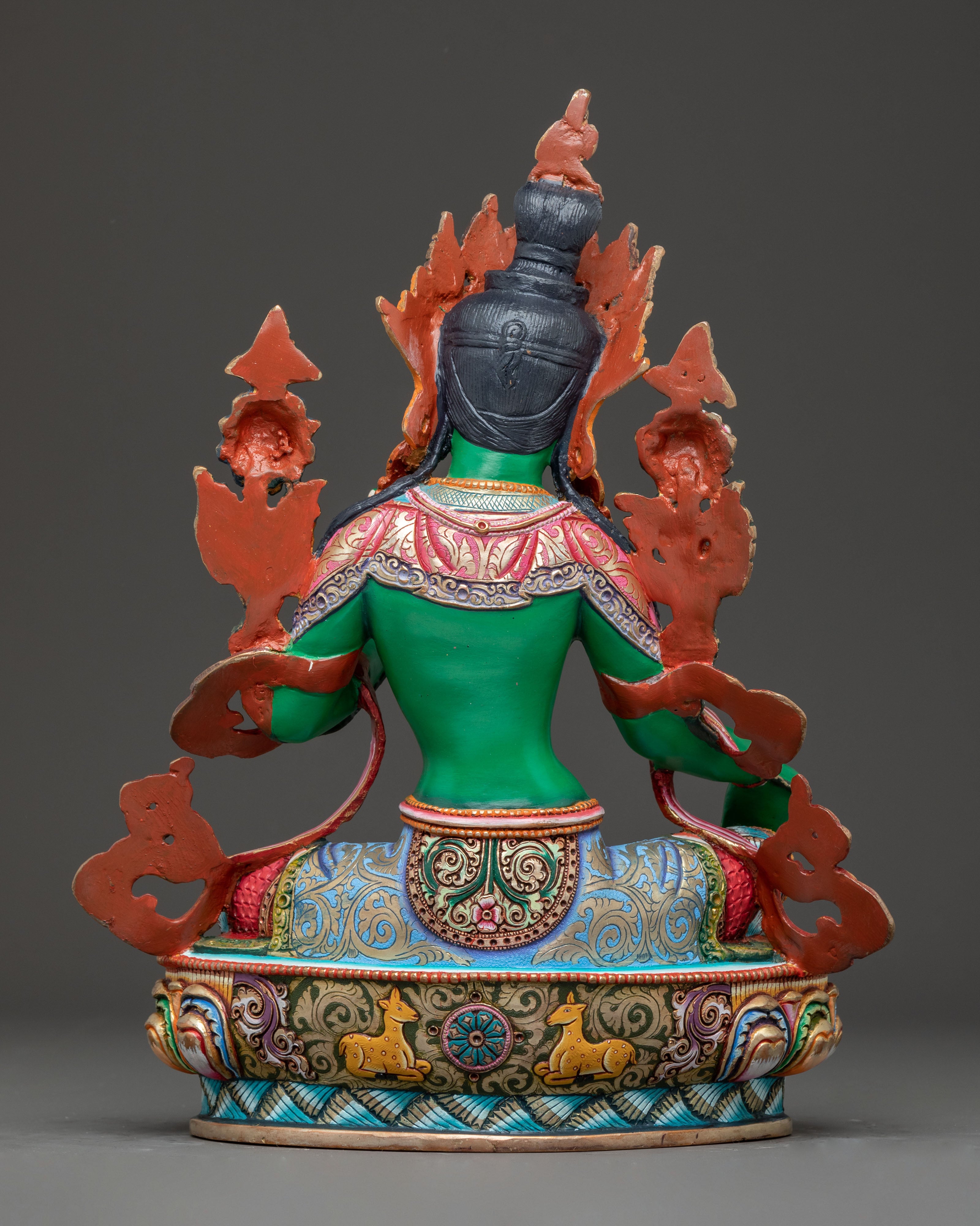 Handcrafted Liberation Mother Green Tara (Shyama Tara) Sculpture | Mother of All Buddhas